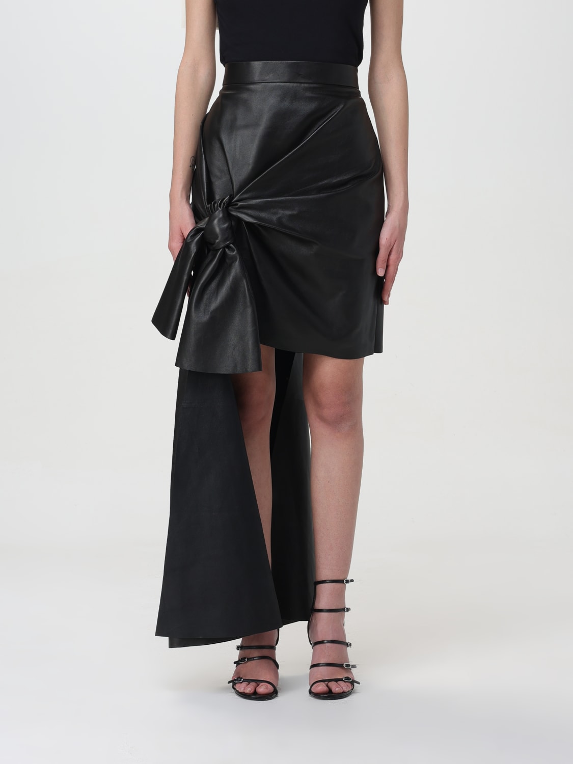 MCQUEEN SKIRT: Skirt woman McQueen, Black - Img 1