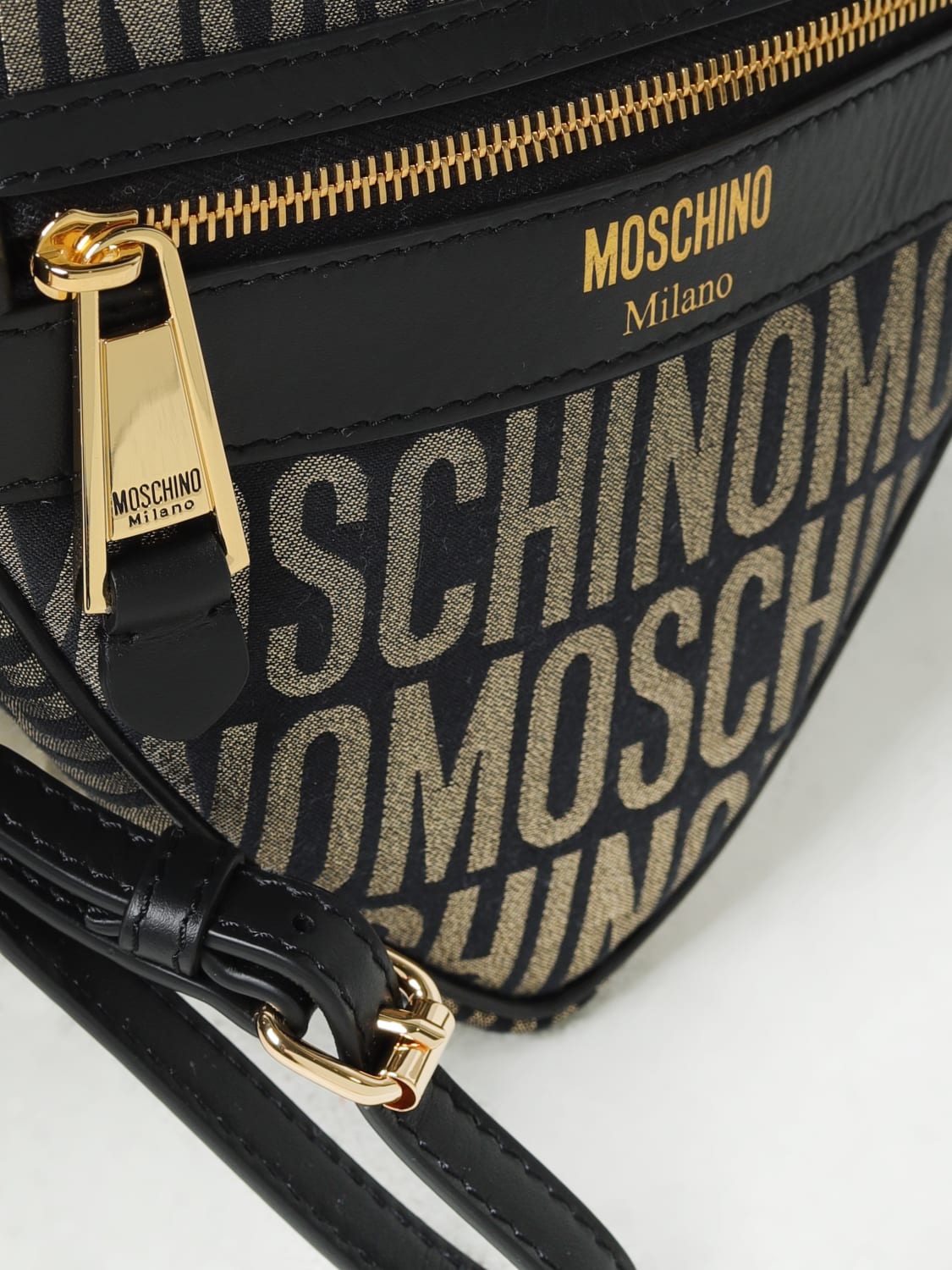 MOSCHINO COUTURE MINI-TASCHE: Handtasche damen Moschino Couture, Schwarz - Img 4