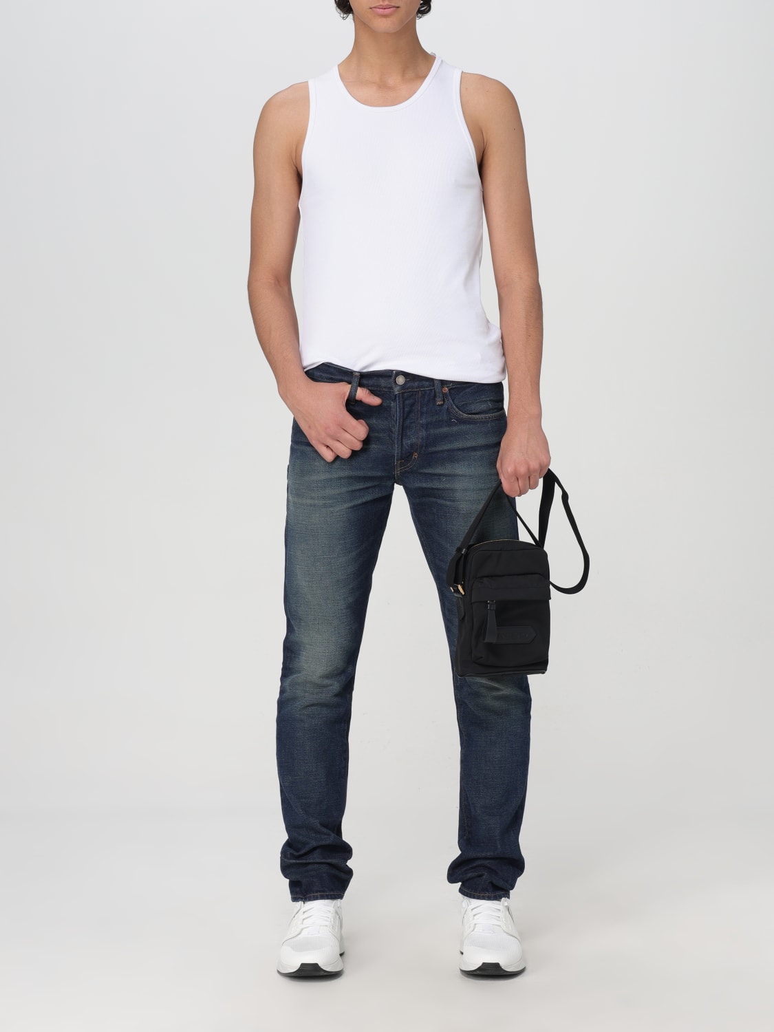 TOM FORD: Bags men - Black | Tom Ford shoulder bag