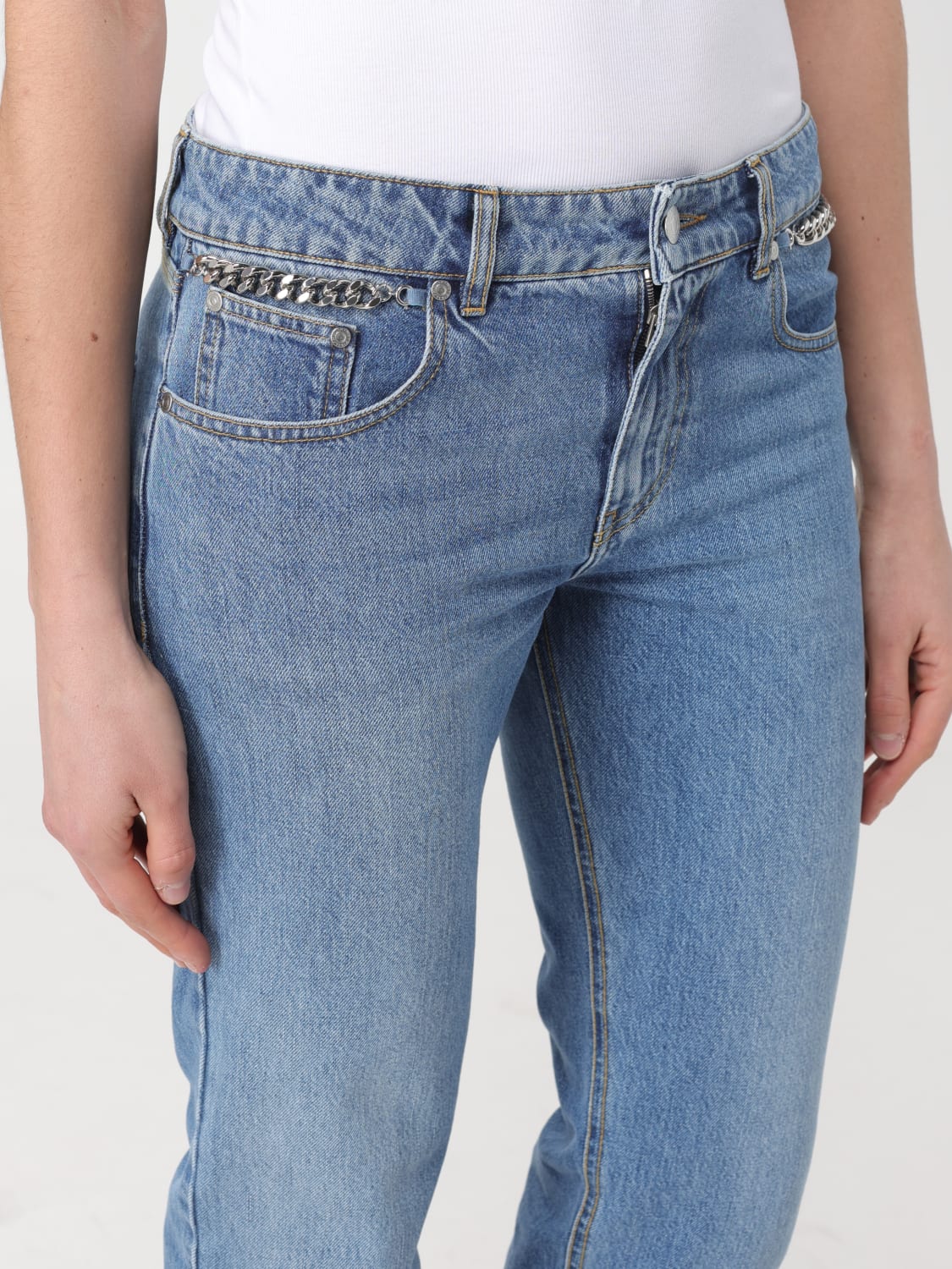 STELLA MCCARTNEY JEANS: Jeans woman Stella McCartney, Blue - Img 5