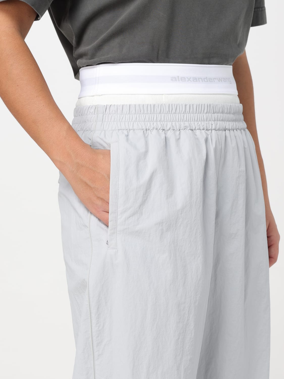 ALEXANDER WANG HOSE: Hose damen Alexander Wang, Grau - Img 5