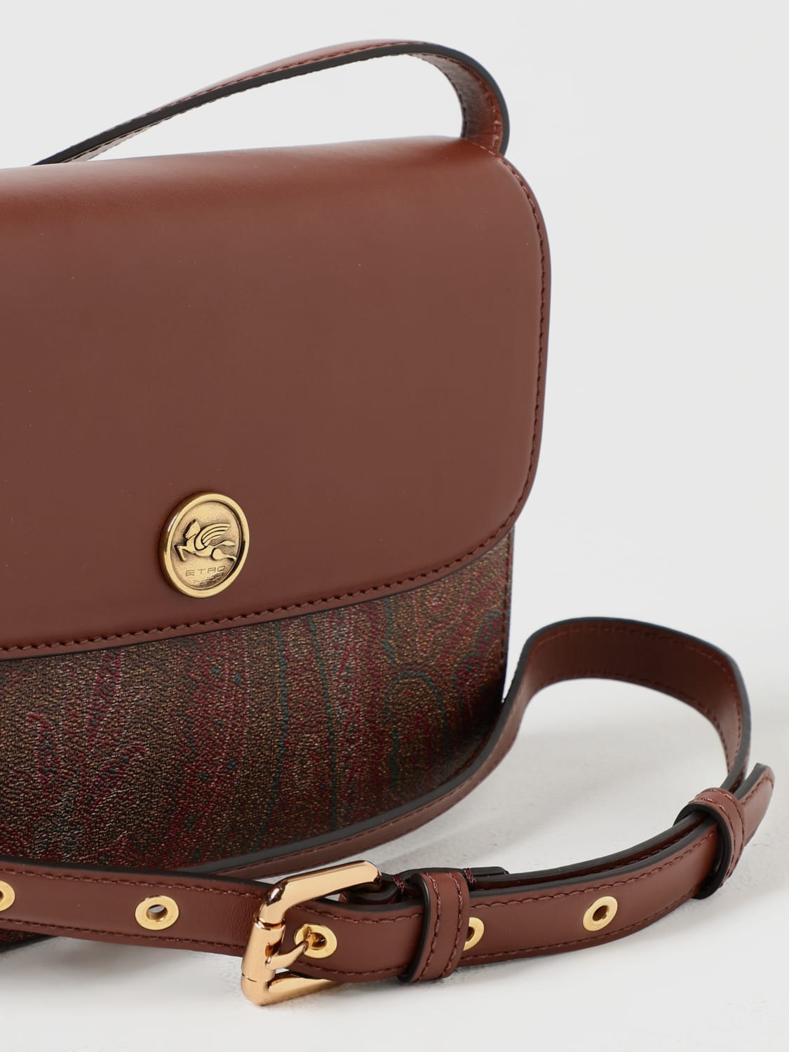 ETRO MINI BOLSO: Bandolera mujer Etro, Marrón - Img 4