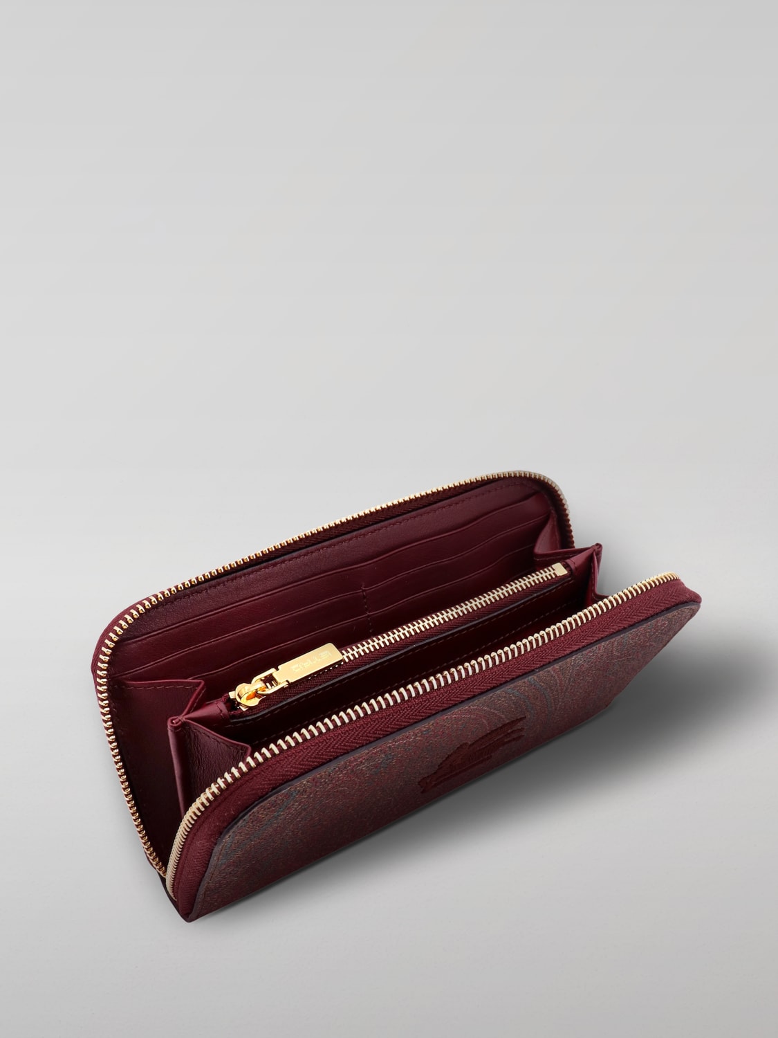 ETRO: Wallet woman - Brown | Etro wallet WP2D0006AA001