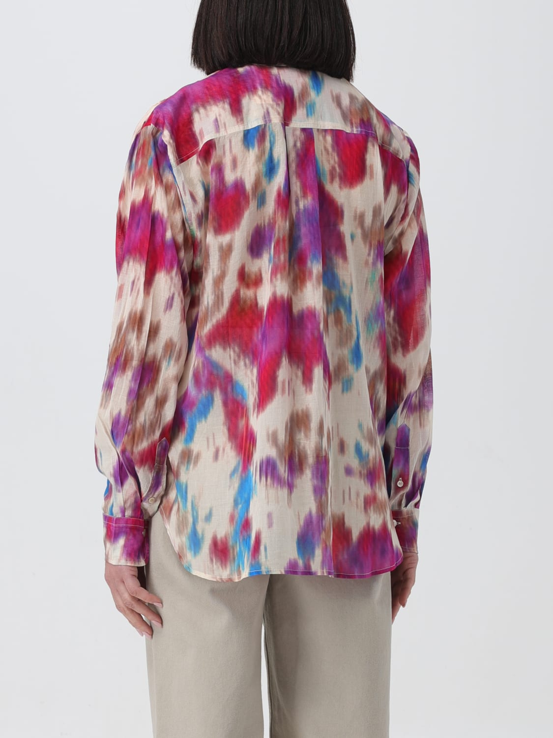 ISABEL MARANT ETOILE SHIRT: Shirt woman Isabel Marant Etoile, Multicolor - Img 3