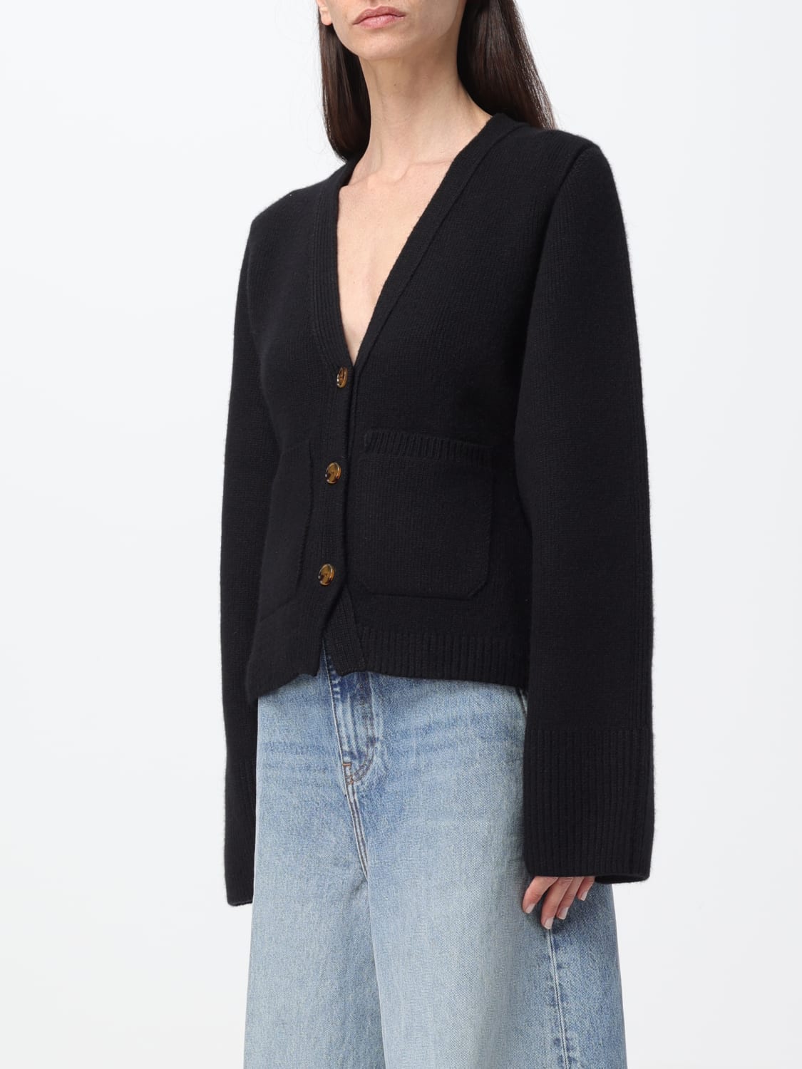 KHAITE SWEATER: Sweater woman Khaite, Black - Img 4