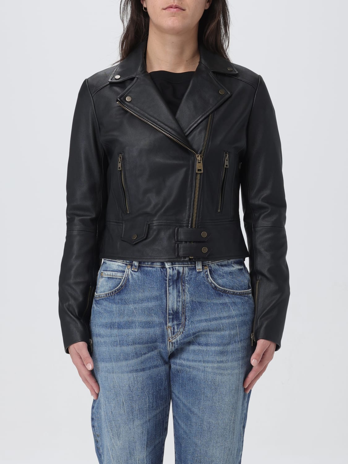 PINKO: Jacket woman - Black | Pinko jacket 100267Y6WL online