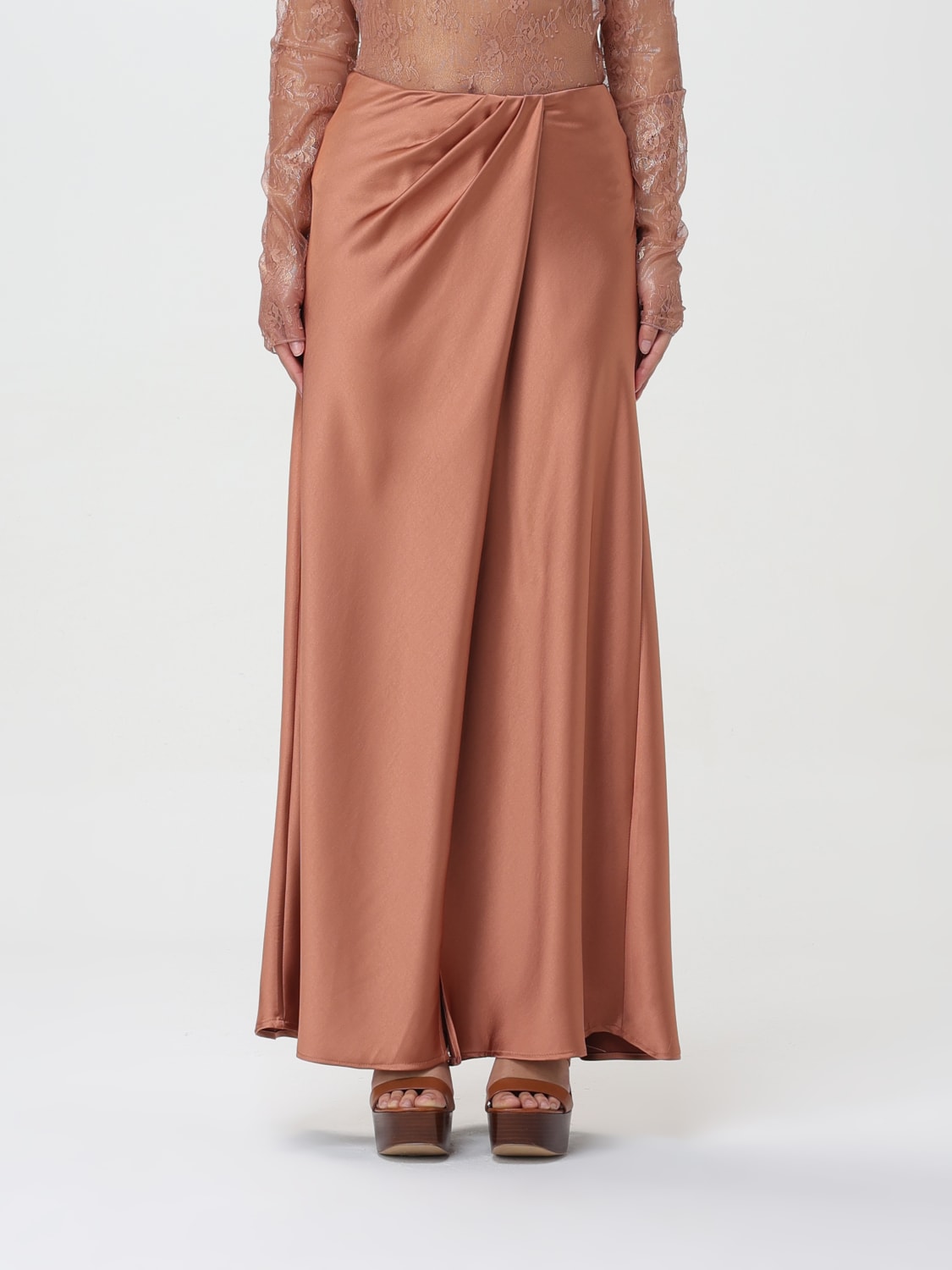 PINKO SKIRT: Skirt woman Pinko, Brown - Img 1