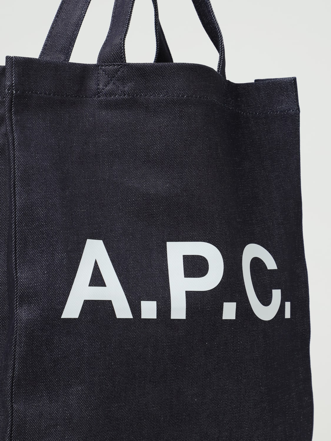 A.P.C. BAGS: Bags men A.P.C., Denim - Img 3