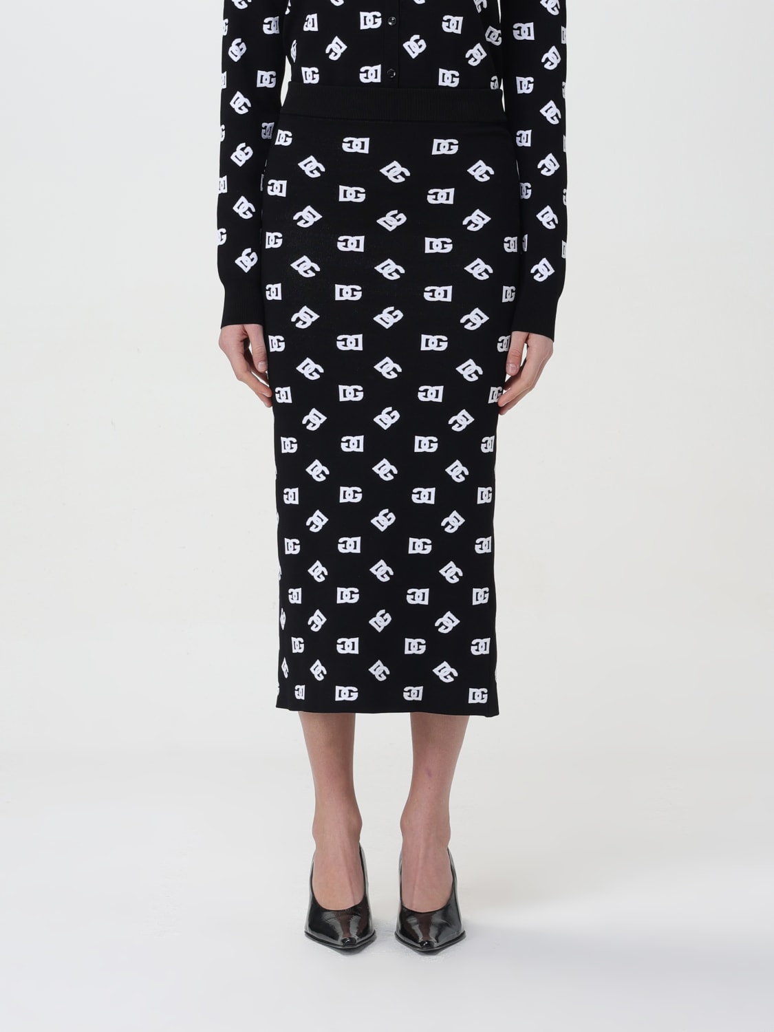 DOLCE & GABBANA: Skirt woman - Black | Dolce & Gabbana skirt