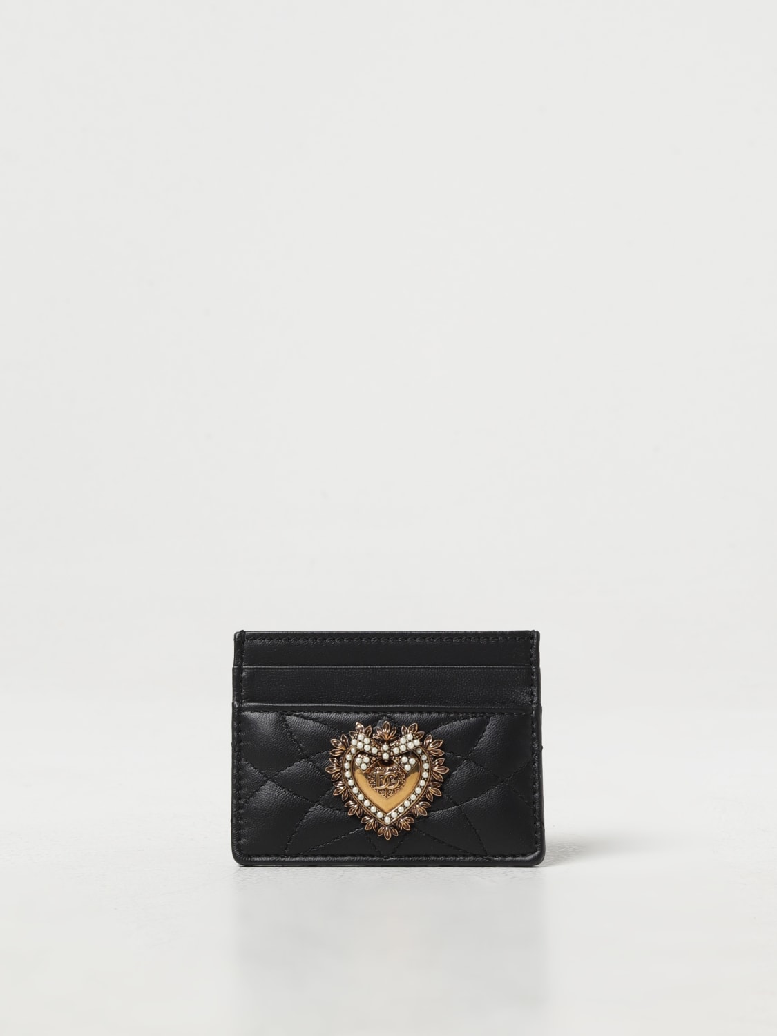 DOLCE & GABBANA 財布: 財布 レディース Dolce & Gabbana, ブラック - Img 1