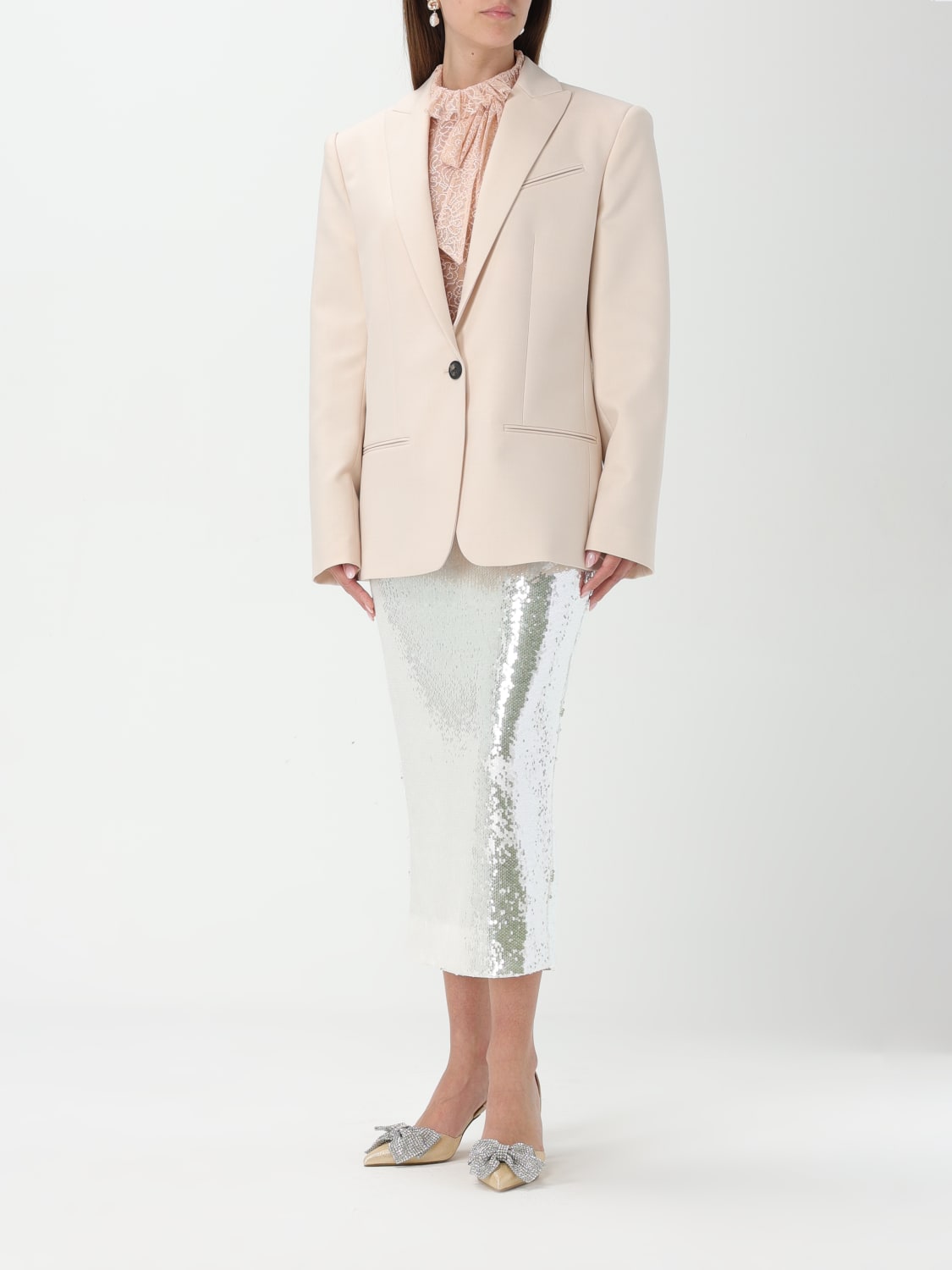 Philosophy Di Lorenzo Serafini Outlet: Blazer woman - Ivory