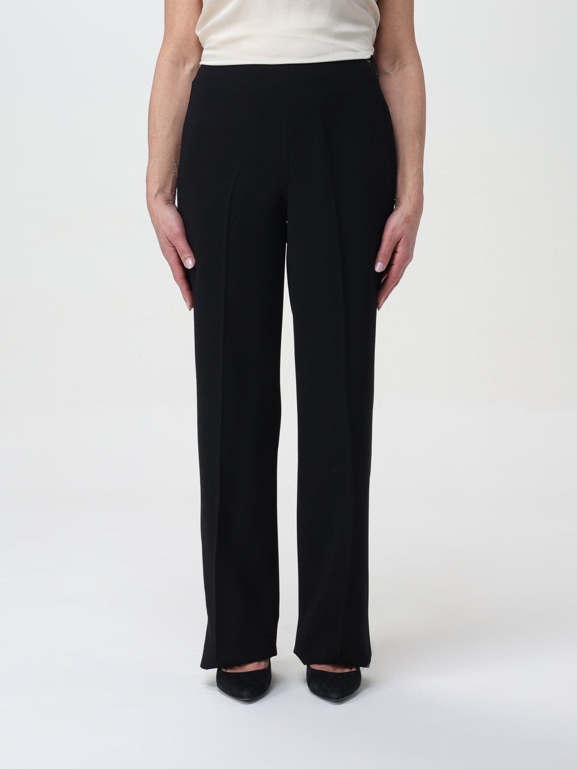 LIU JO PANTS: Pants woman Liu Jo, Black - Img 1