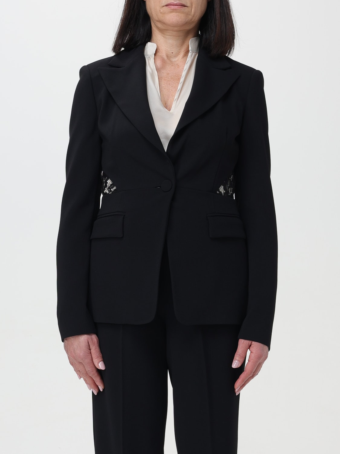 LIU JO BLAZER: Blazer woman Liu Jo, Black - Img 1