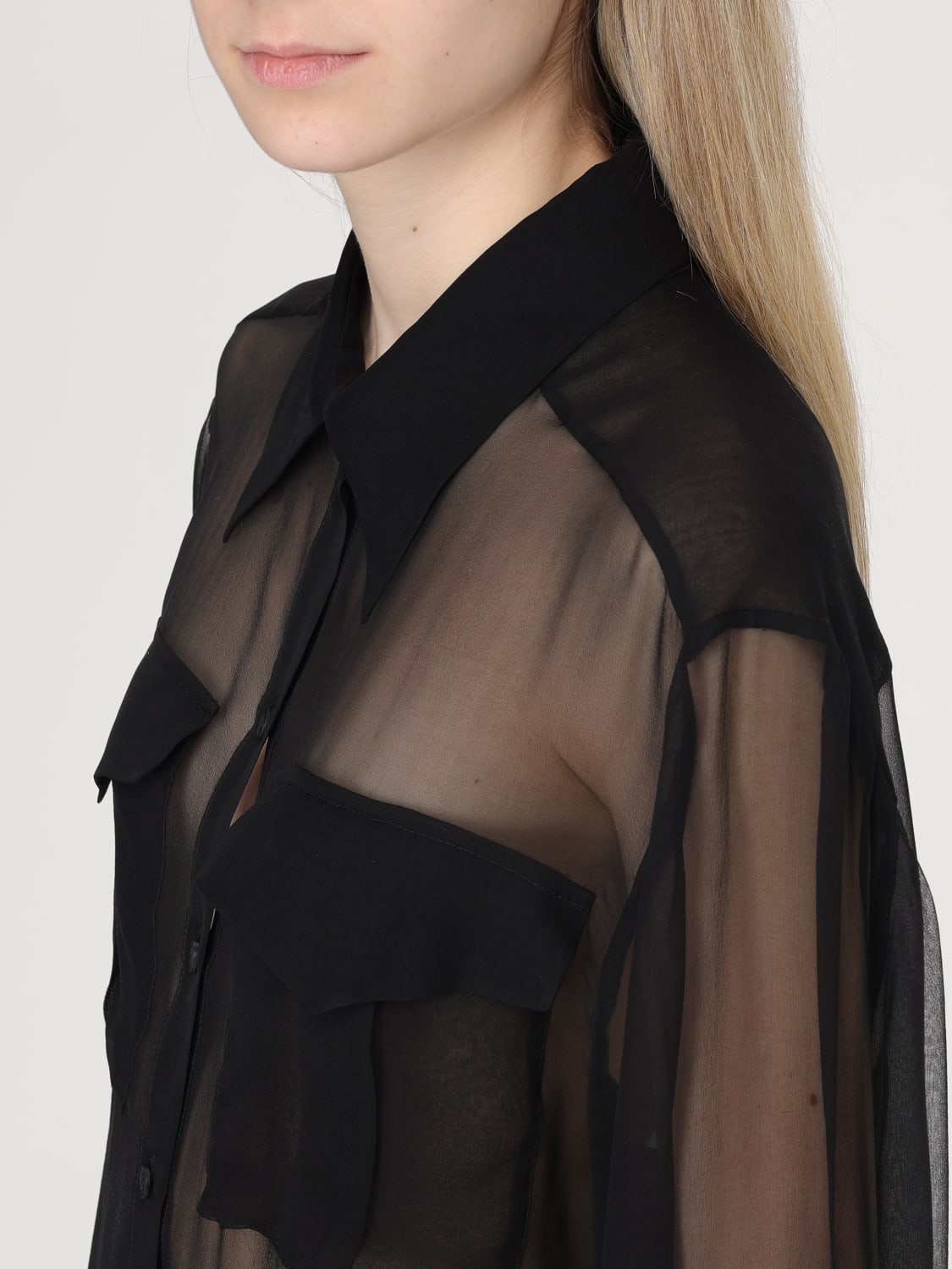 ALBERTA FERRETTI SHIRT: Shirt woman Alberta Ferretti, Black - Img 5