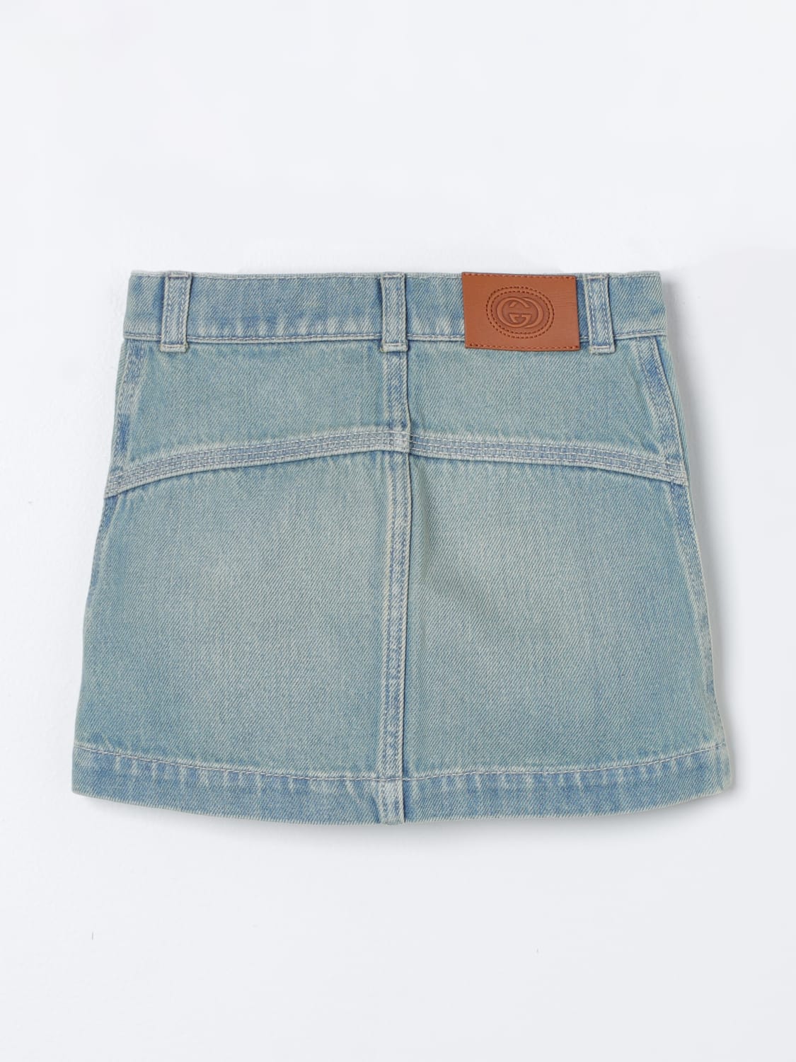 GUCCI SKIRT: Gucci denim skirt, Blue - Img 2