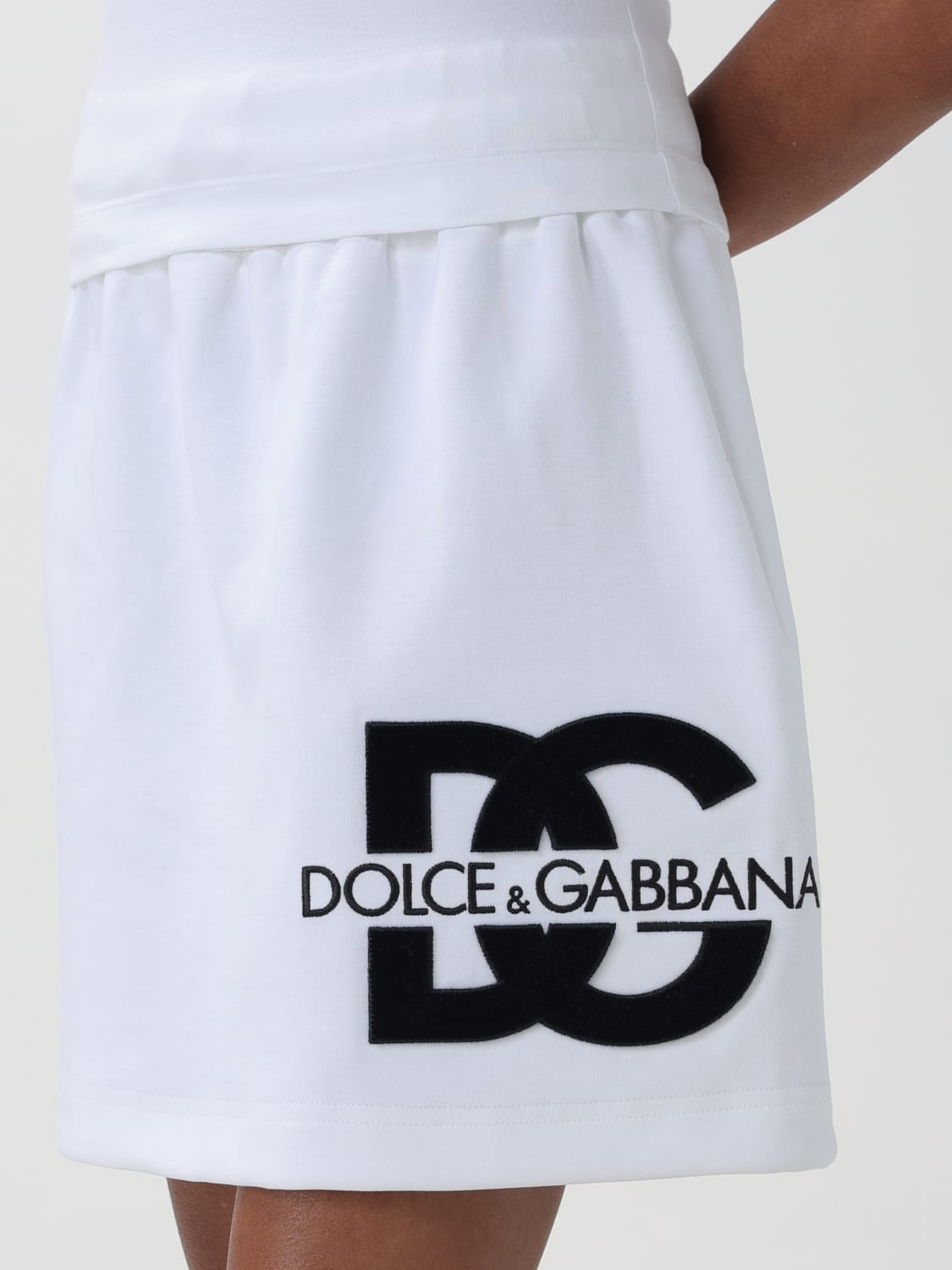 スカート DOLCE & GABBANA Woman Skirt White F4CSKZGDB7B W0800 Dolce & Gabbana Outlet: Skirt woman - White | Dolce