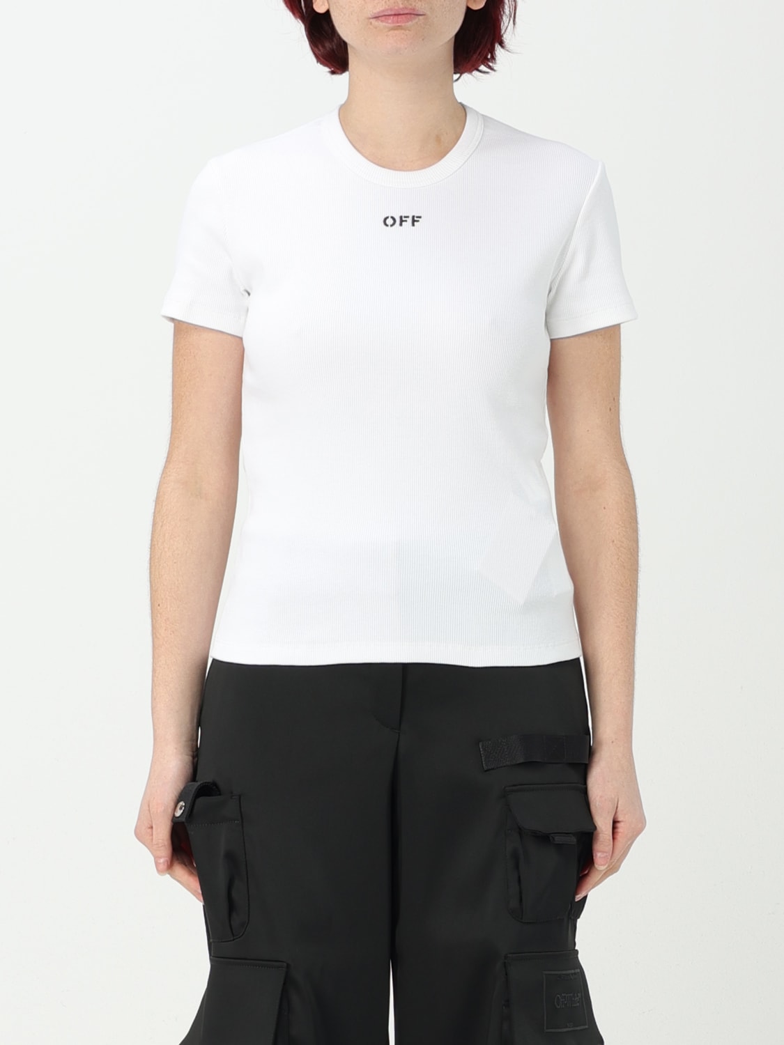 OFF-WHITE T-SHIRT: T-shirt damen Off-white, Weiß - Img 1