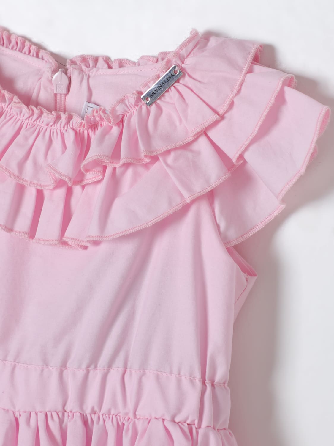 MONNALISA KLEID: Kleid kinder Monnalisa, Pink - Img 3