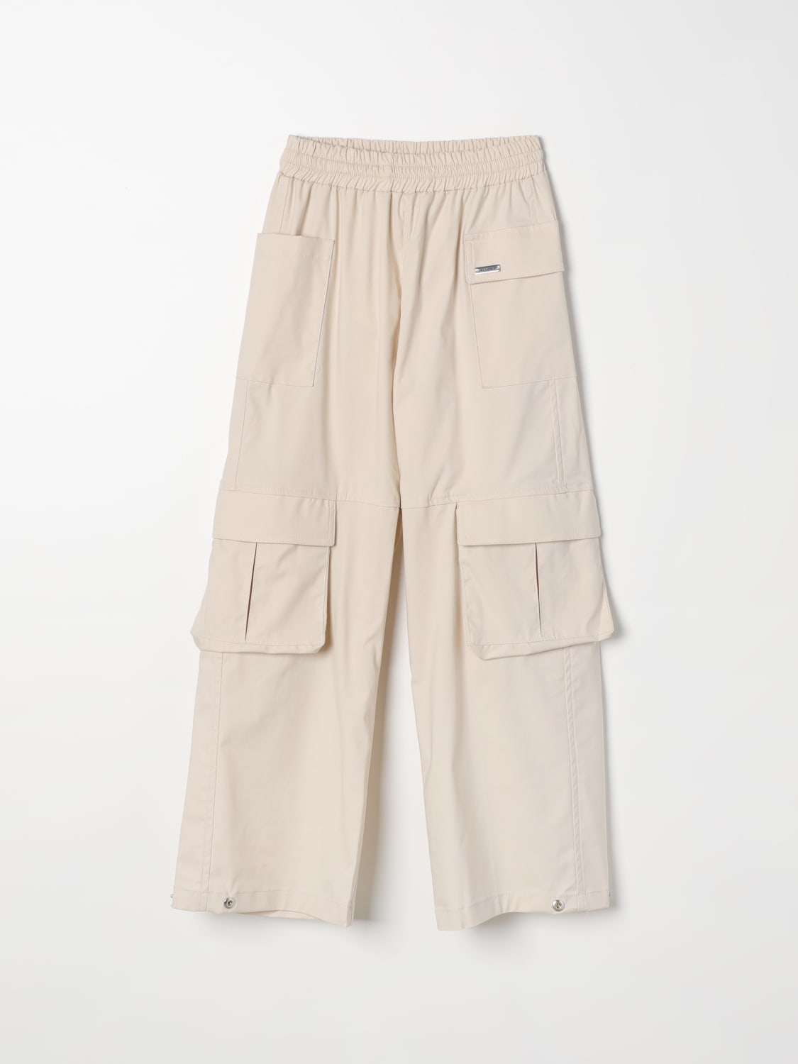 MONNALISA PANTS: Pants kids Monnalisa, Beige - Img 1