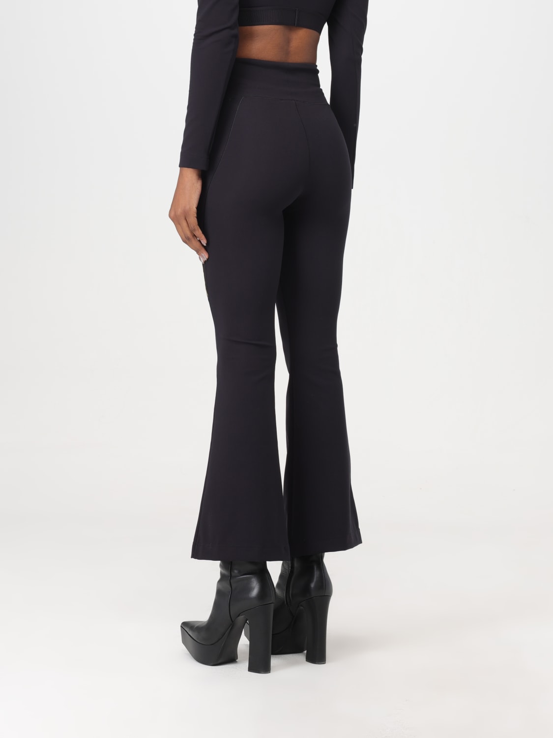 パンツ VERSACE Woman Pants Black 10135211A09554 1B000 Versace Outlet: Pants woman - Black | Versace pants