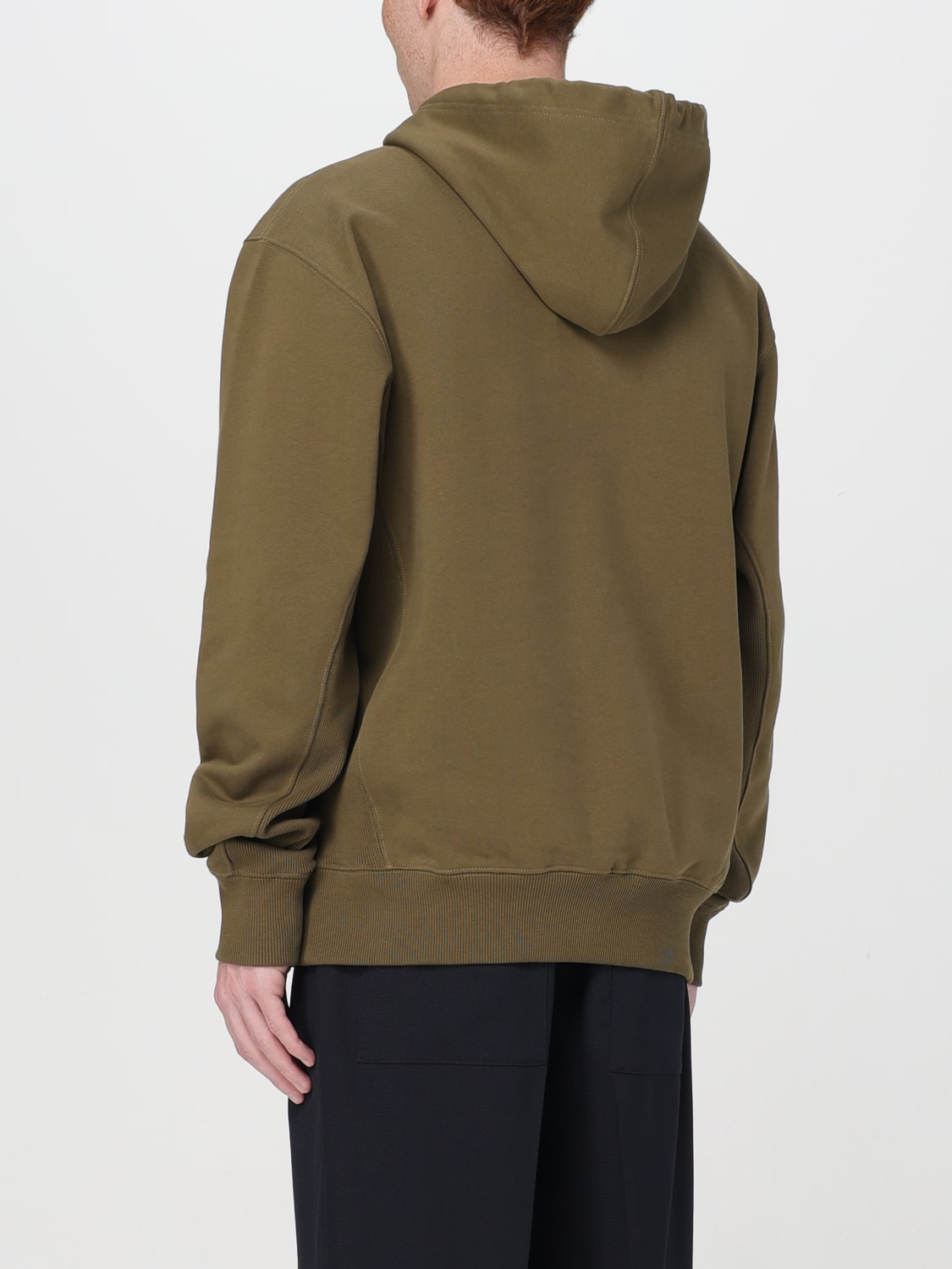 HELMUT LANG スウェットシャツ: スウェットシャツ メンズ Helmut Lang, グリーン - Img 3