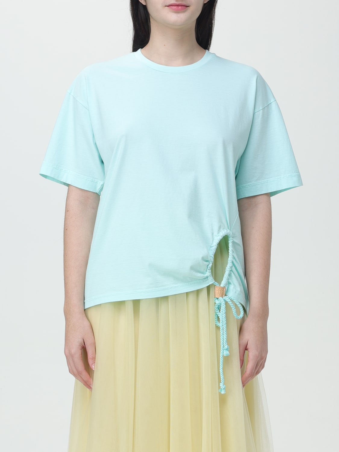FORTE FORTE T-SHIRT: T-shirt Forte Forte in cotone , Azzurro - Img 1