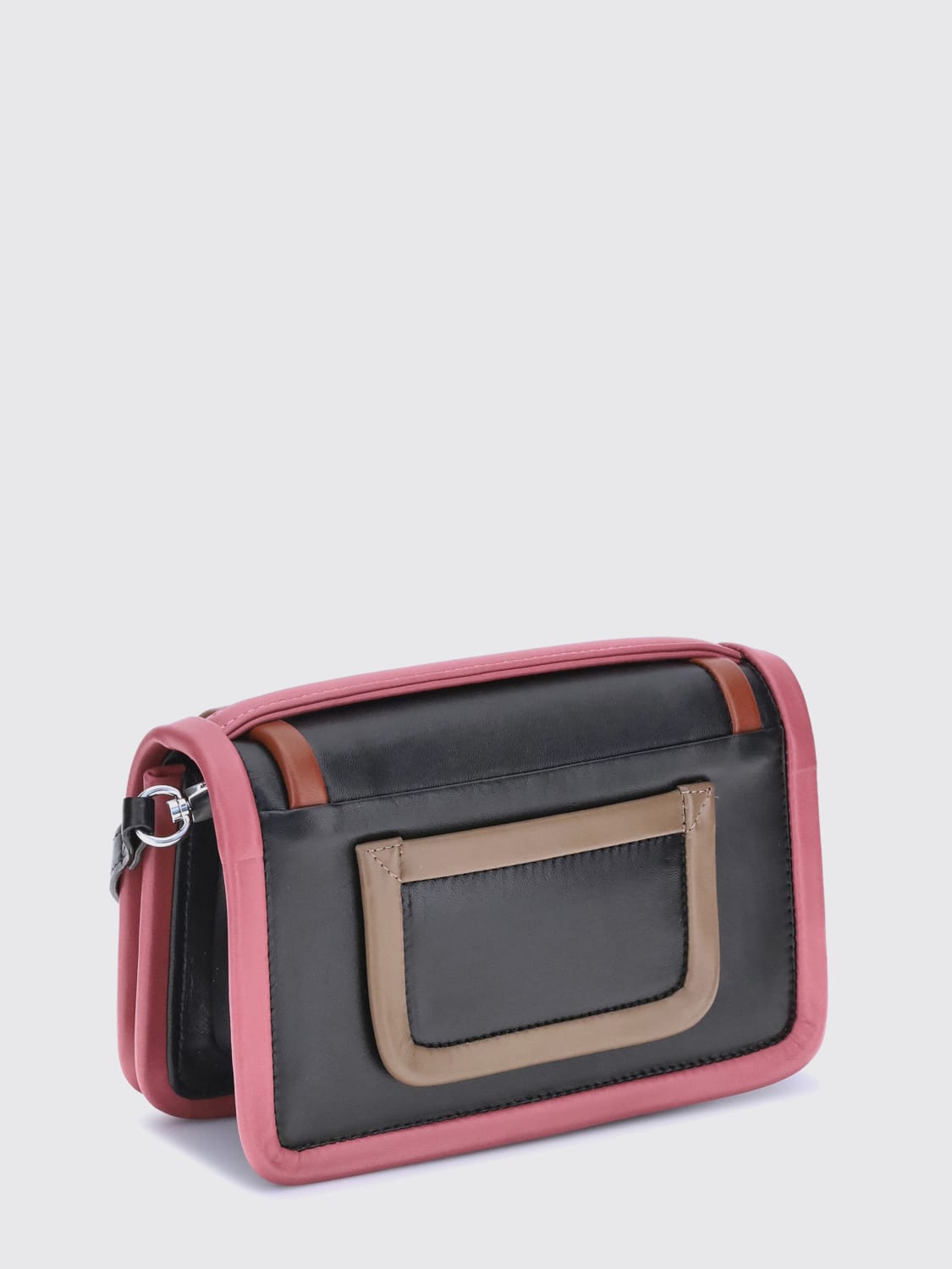 PIERRE HARDY BORSA MINI: Borsa Aplha Pierre Hardy in pelle , Nero - Img 2