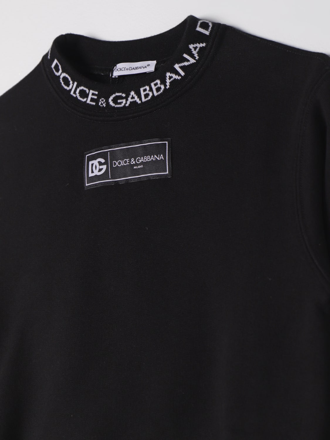 DOLCE & GABBANA: Sweater kids - Black | Dolce & Gabbana