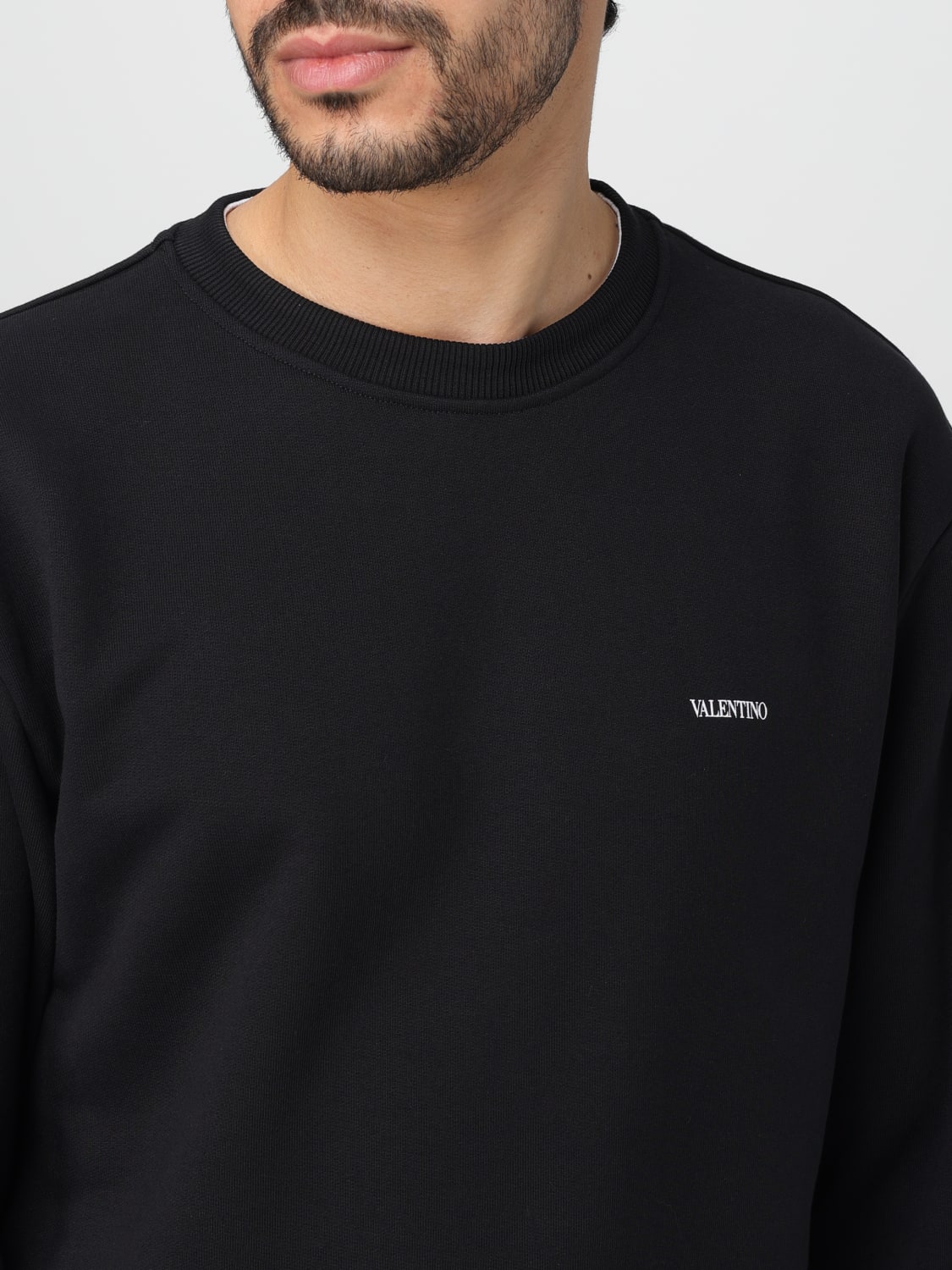 VALENTINO SWEATSHIRT: Sweater men Valentino, Black - Img 5