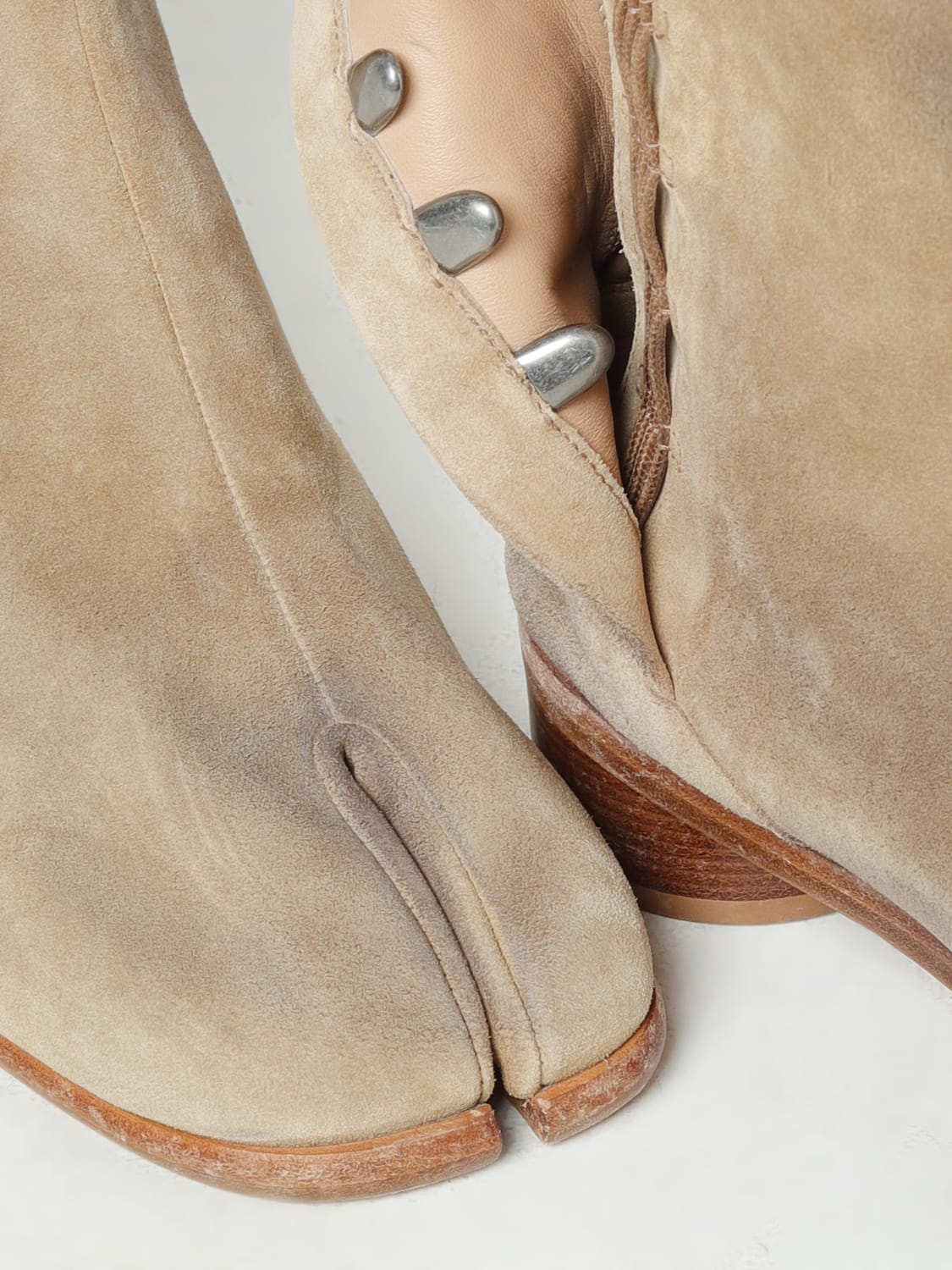 MAISON MARGIELA BOOTS: Shoes men Maison Margiela, Camel - Img 4