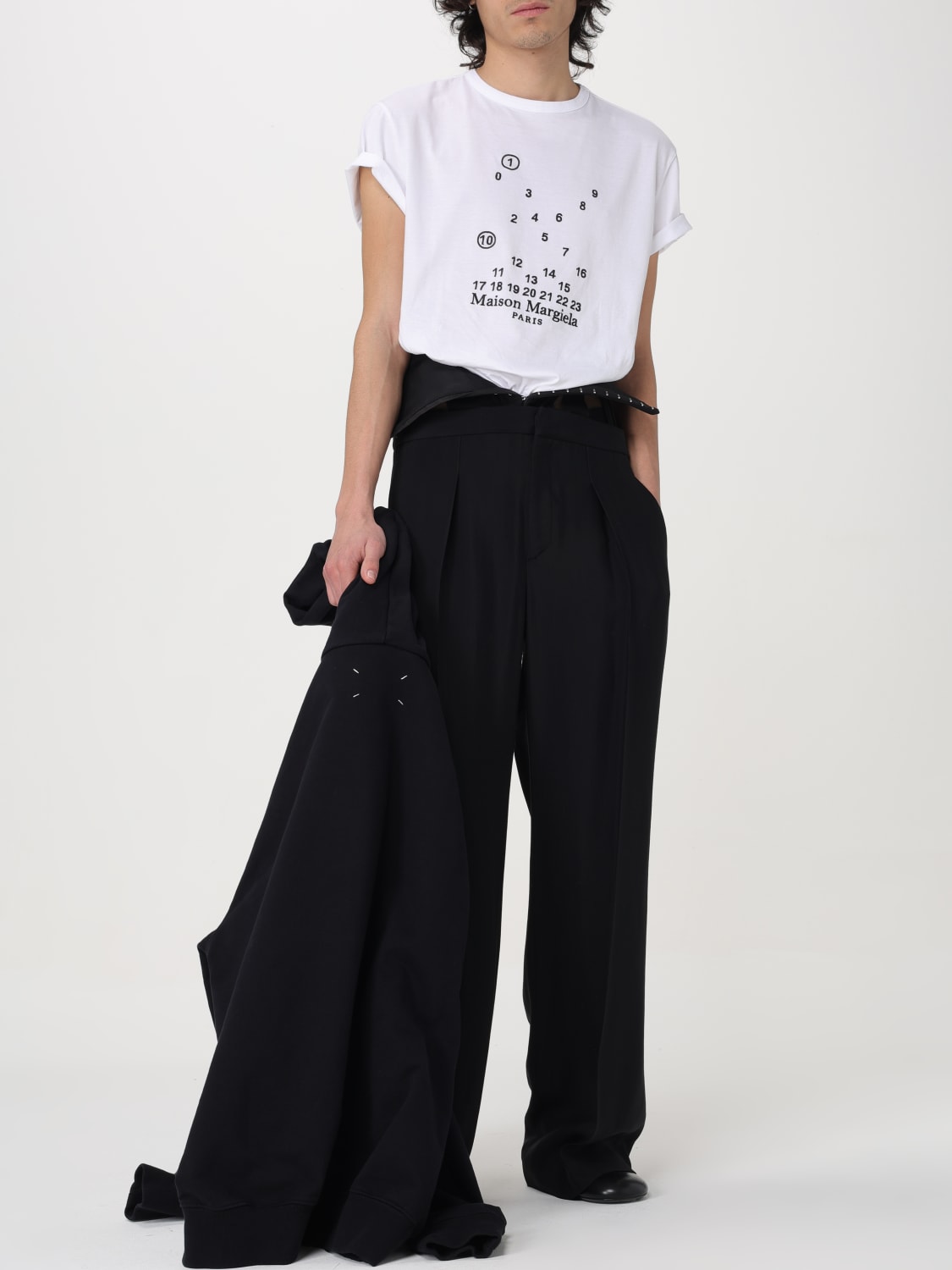 MAISON MARGIELA:Tシャツ メンズ - ホワイト | GIGLIO.COM MAISON MARGIELA:Tシャツ メンズ - ホワイト | GIGLIO.COM