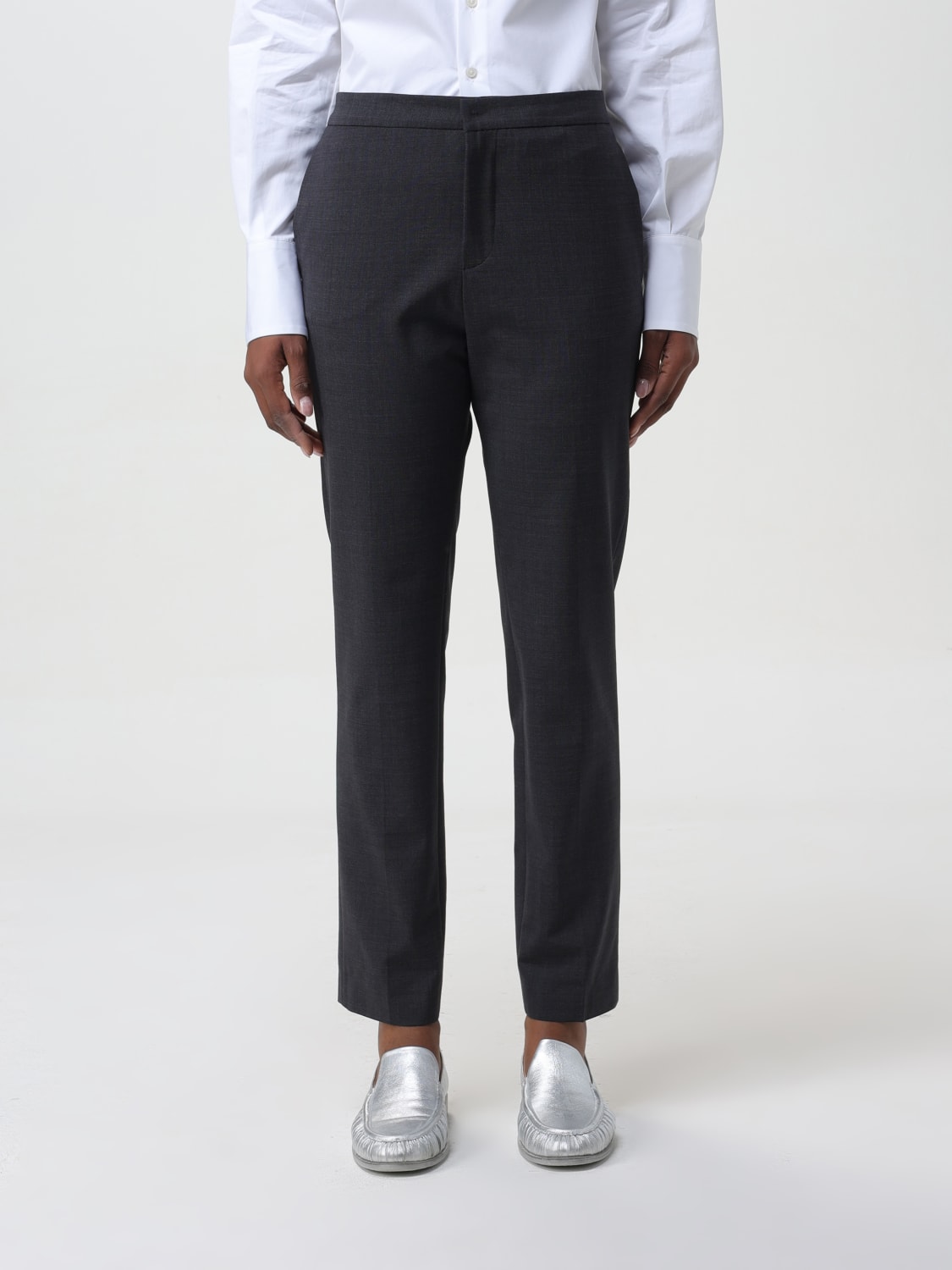 FABIANA FILIPPI PANTS: Pants woman Fabiana Filippi, Charcoal - Img 1