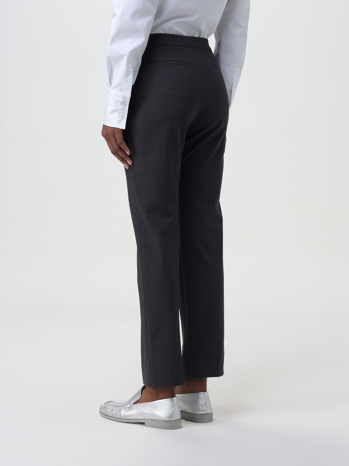 FABIANA FILIPPI PANTS: Pants woman Fabiana Filippi, Charcoal - Img 3