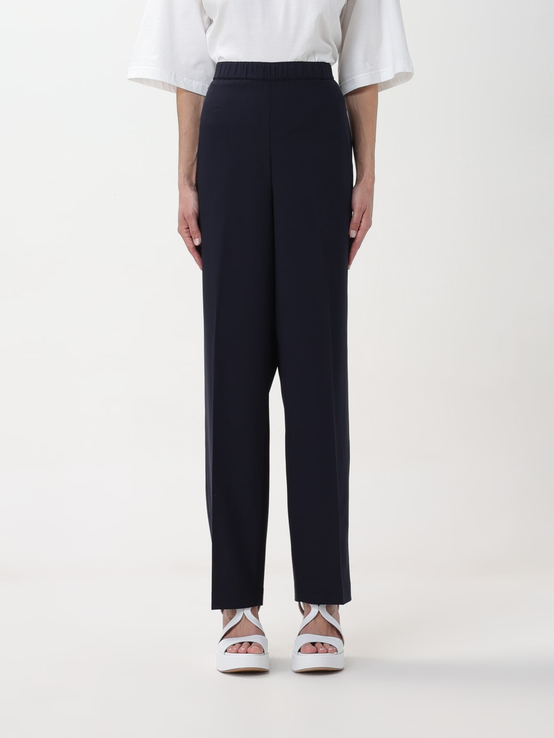 FABIANA FILIPPI PANTS: Pants woman Fabiana Filippi, Navy - Img 1