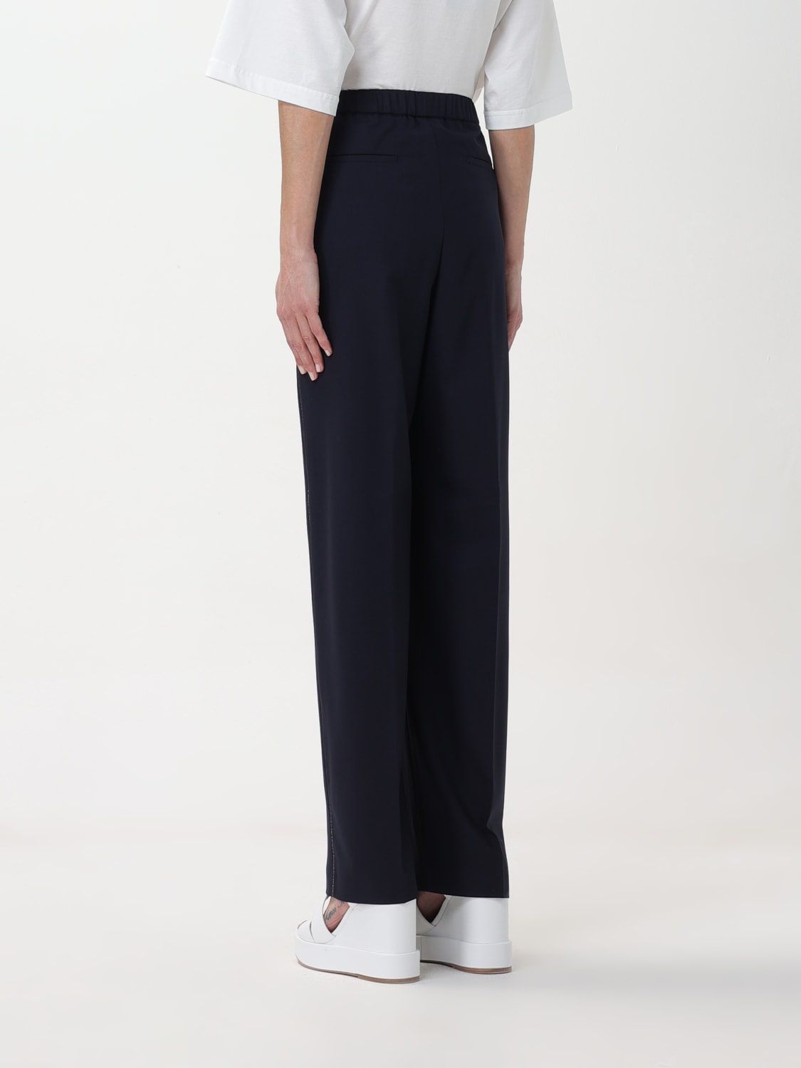 FABIANA FILIPPI PANTS: Pants woman Fabiana Filippi, Navy - Img 2