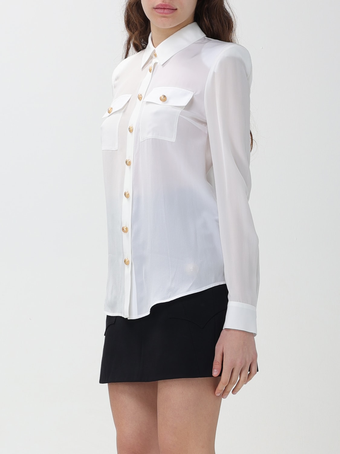 BALMAIN TOP: Top woman Balmain, White - Img 4