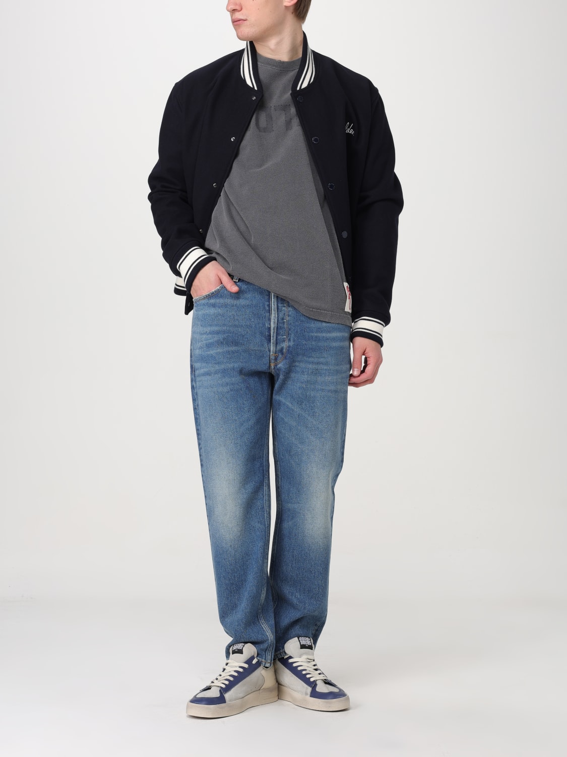 GOLDEN GOOSE T-SHIRT: T-shirt men Golden Goose, Charcoal - Img 2