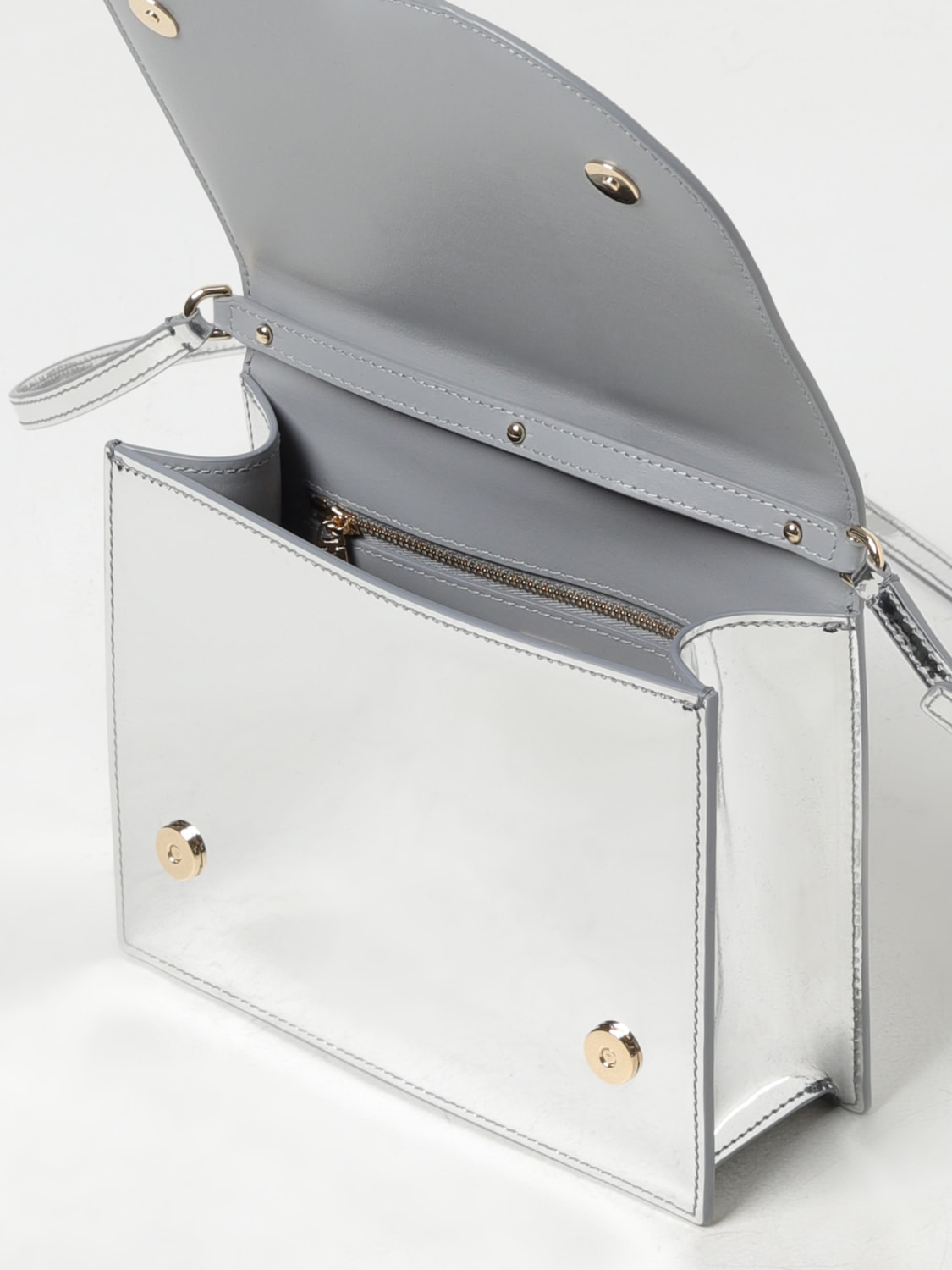 DOLCE & GABBANA MINITASCHE: Schultertasche damen Dolce & Gabbana, Silber - Img 5
