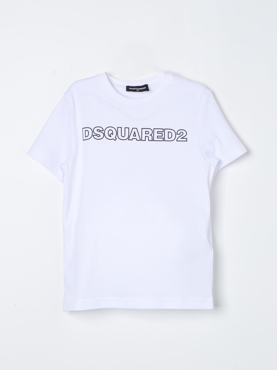 DSQUARED2 티셔츠: 티셔츠 남아 Dsquared2 Junior, 화이트 - Img 1