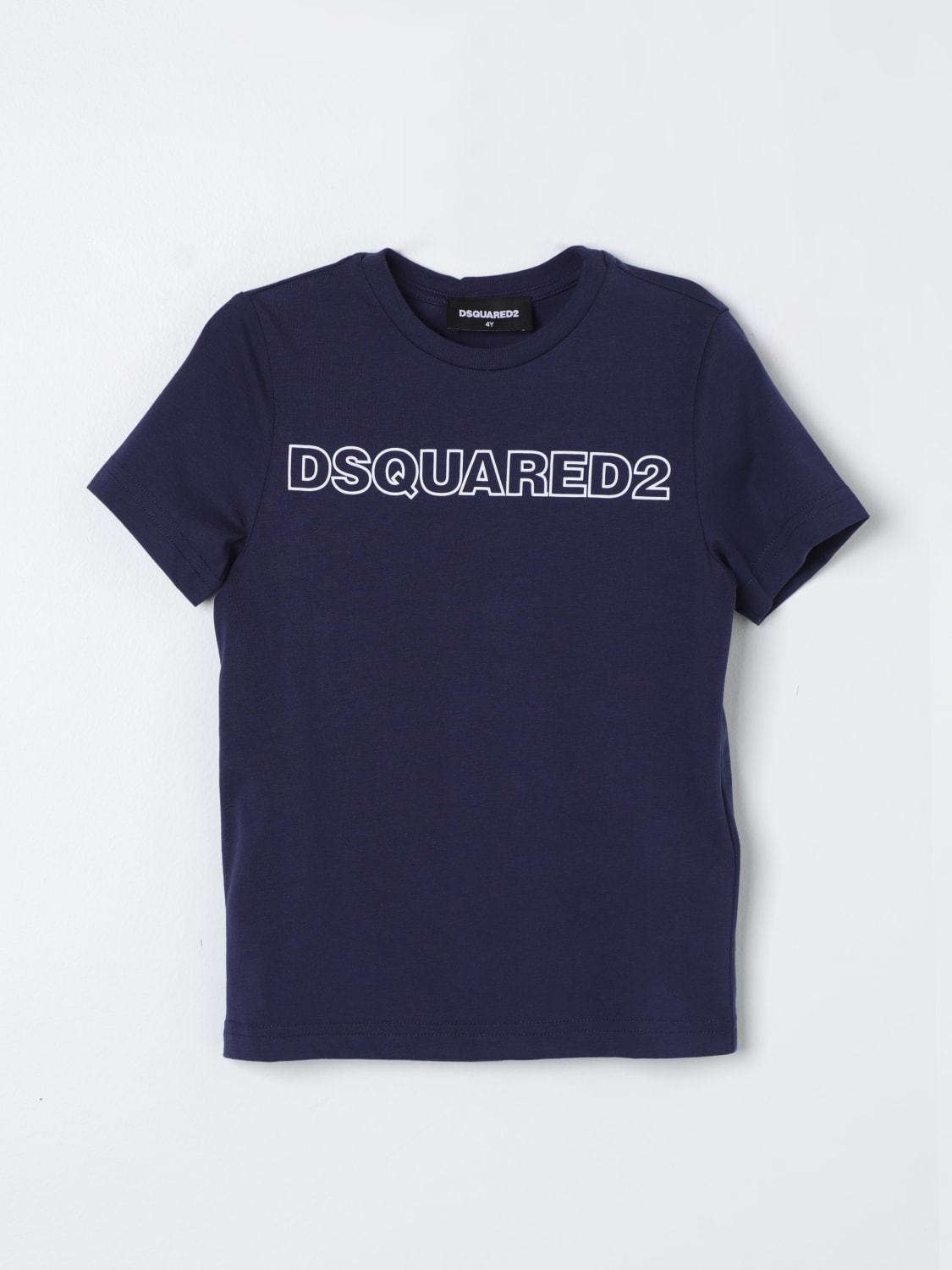 DSQUARED2 티셔츠: 티셔츠 남아 Dsquared2 Junior, 블루 - Img 1