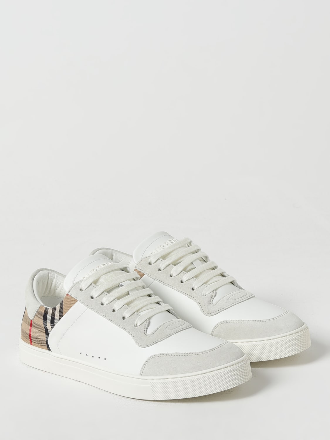BURBERRY: Sneakers men - Beige | Burberry sneakers 8069089
