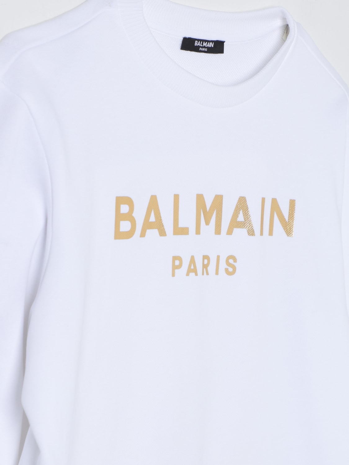 BALMAIN 스웨터: 스웨터 남아 Balmain Kids, 화이트 - Img 3