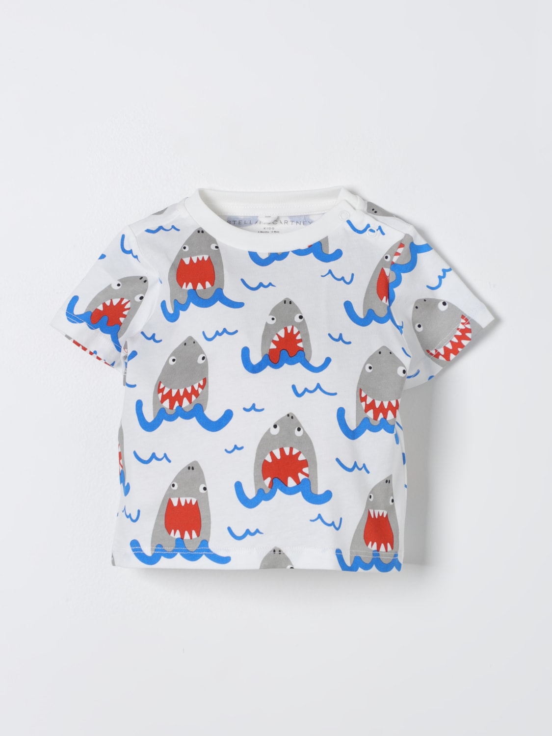 STELLA MCCARTNEY KIDS 티셔츠: 트랙수트 남아 Stella McCartney Kids, 아이보리 - Img 1