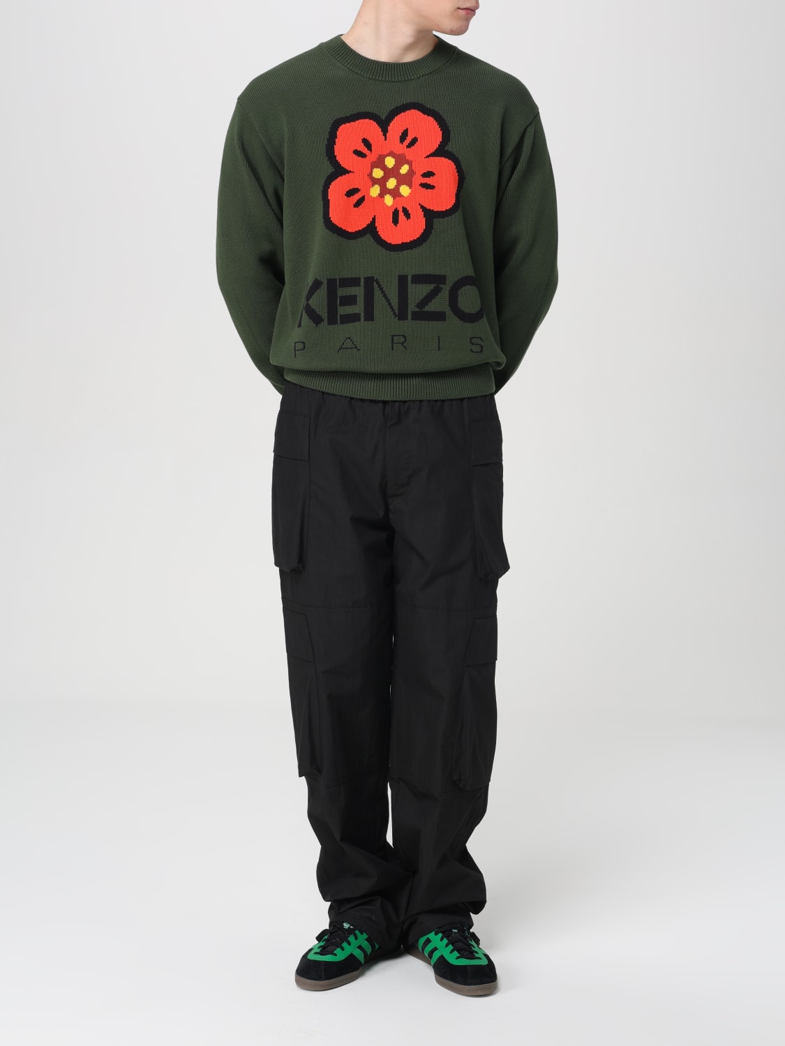 KENZO PULLOVER: Pullover herren Kenzo, Kaki - Img 2