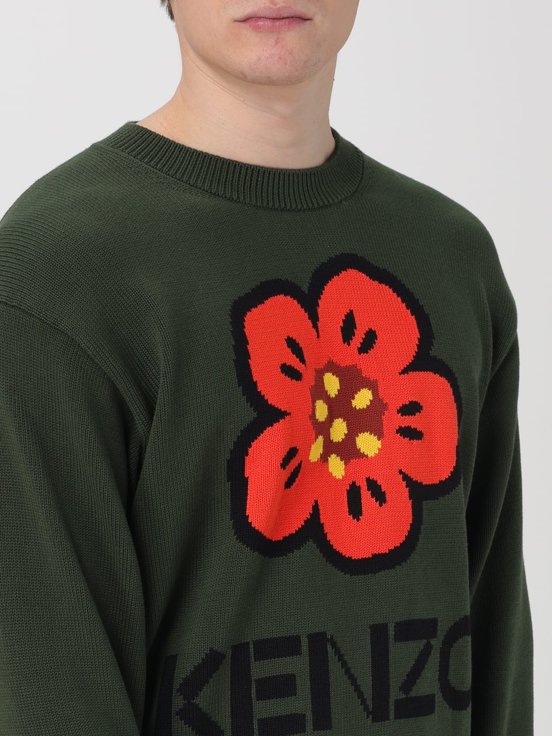 KENZO PULLOVER: Pullover herren Kenzo, Kaki - Img 5