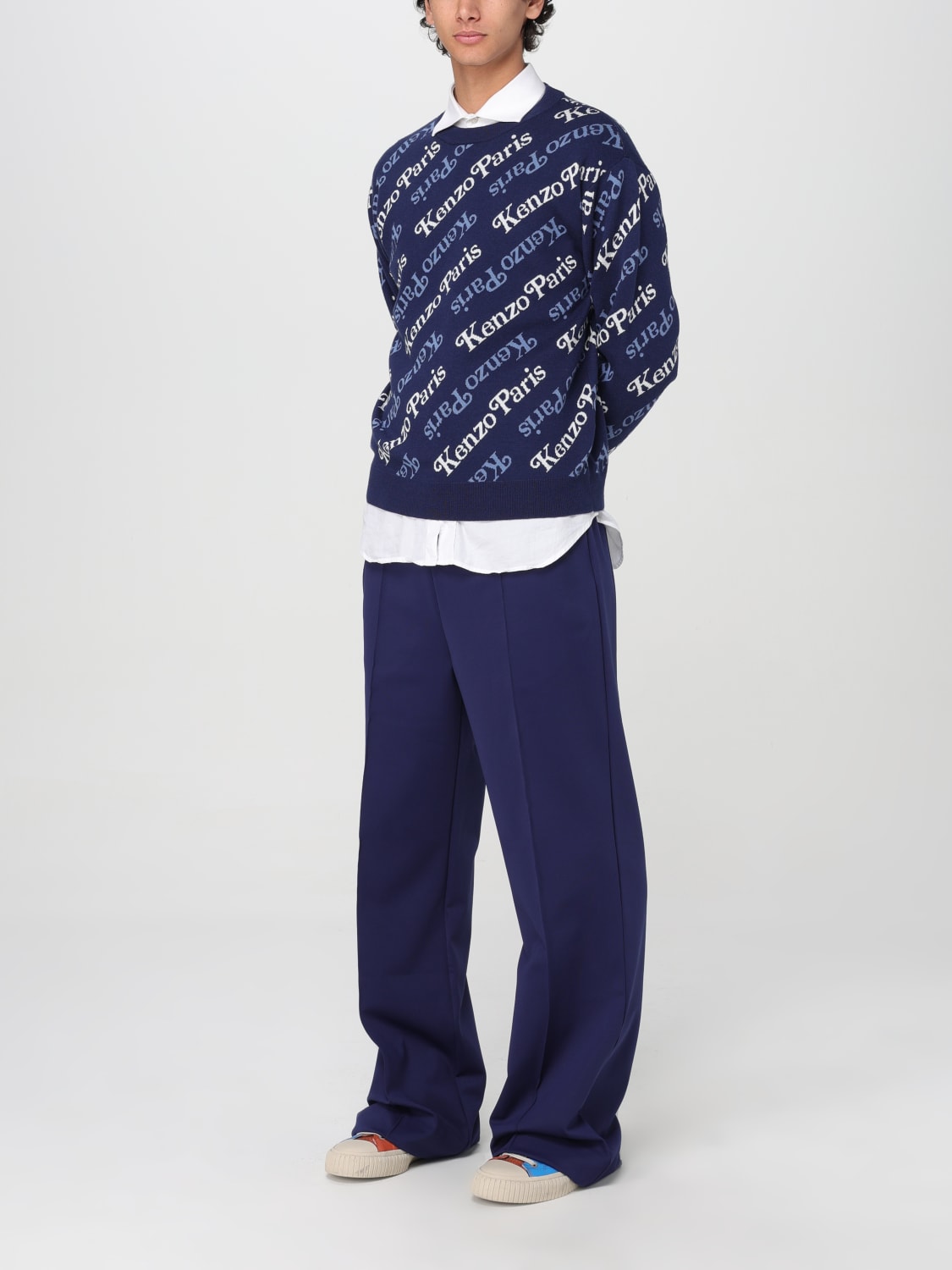 KENZO SWEATER: Sweater men Kenzo, Blue - Img 2