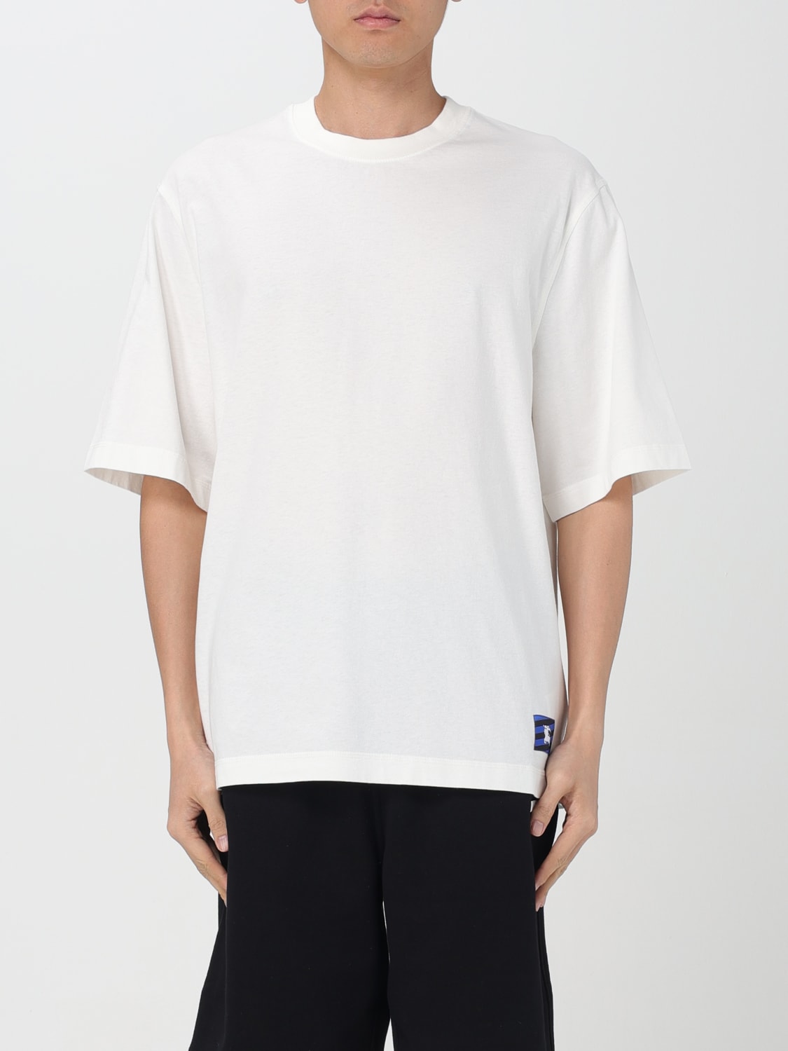 Tシャツ・カットソー BURBERRY Men T-shirt Yellow Cream 8083593 Burberry Outlet: T-shirt men - Yellow Cream | Burberry t
