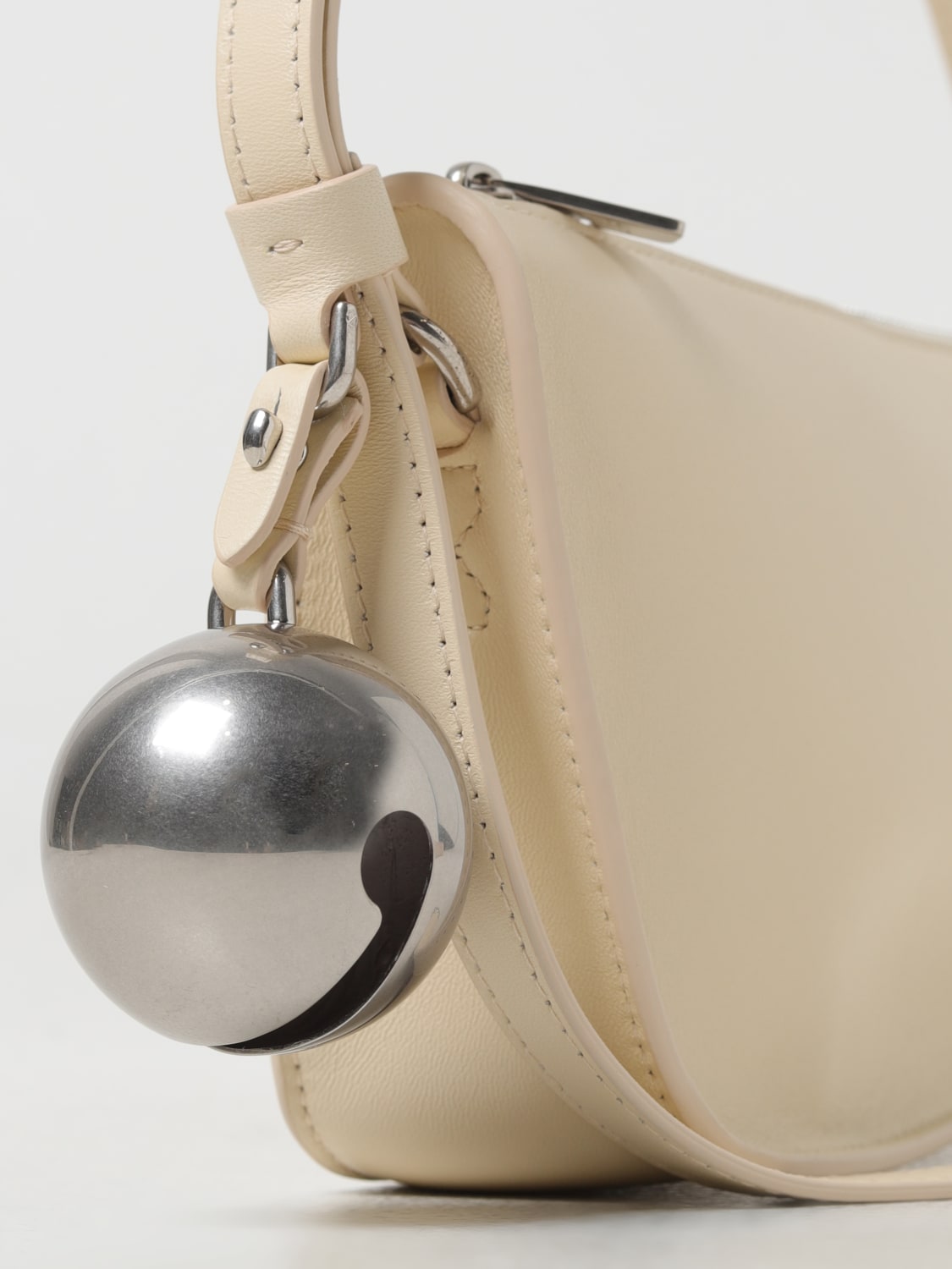 BURBERRY SHOULDER BAG: Shoulder bag woman Burberry, Cream - Img 4