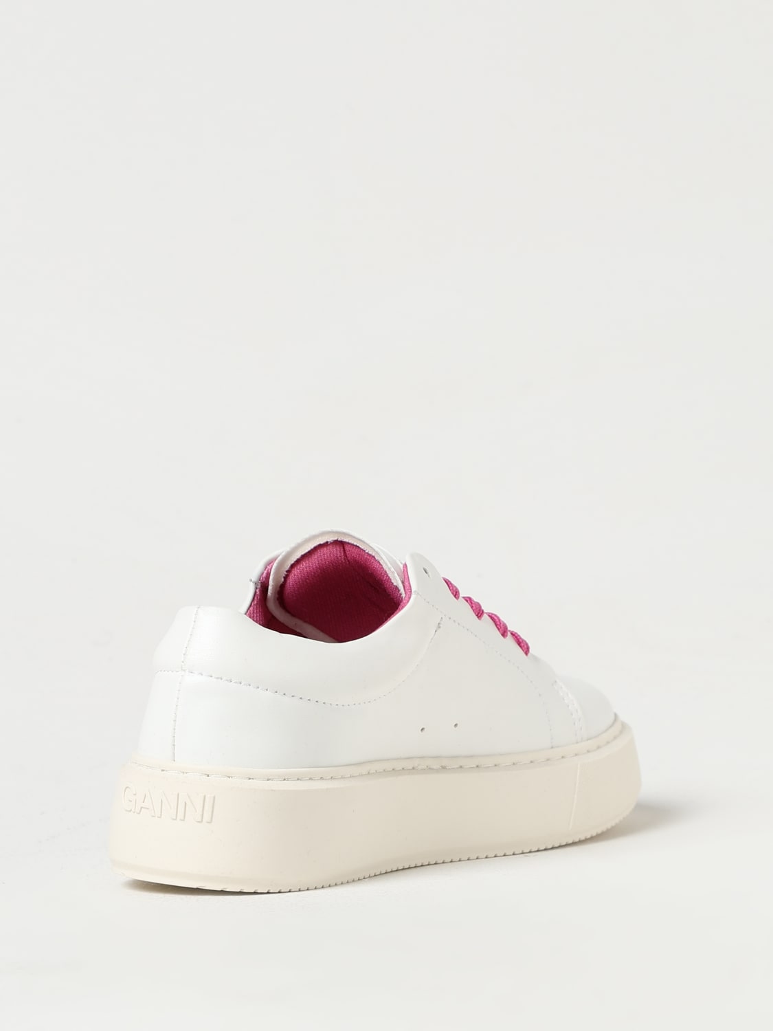 GANNI SNEAKERS: Sneakers woman Ganni, Pink - Img 3