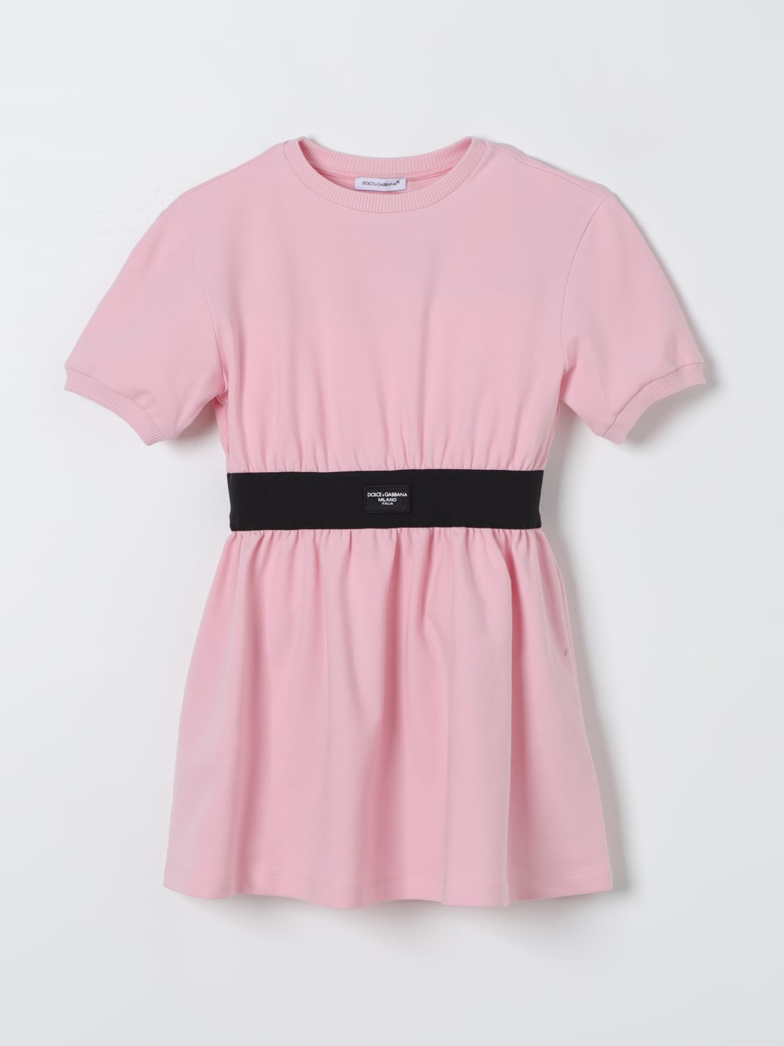 DOLCE & GABBANA KLEID: Kleid kinder Dolce & Gabbana, Pink - Img 1